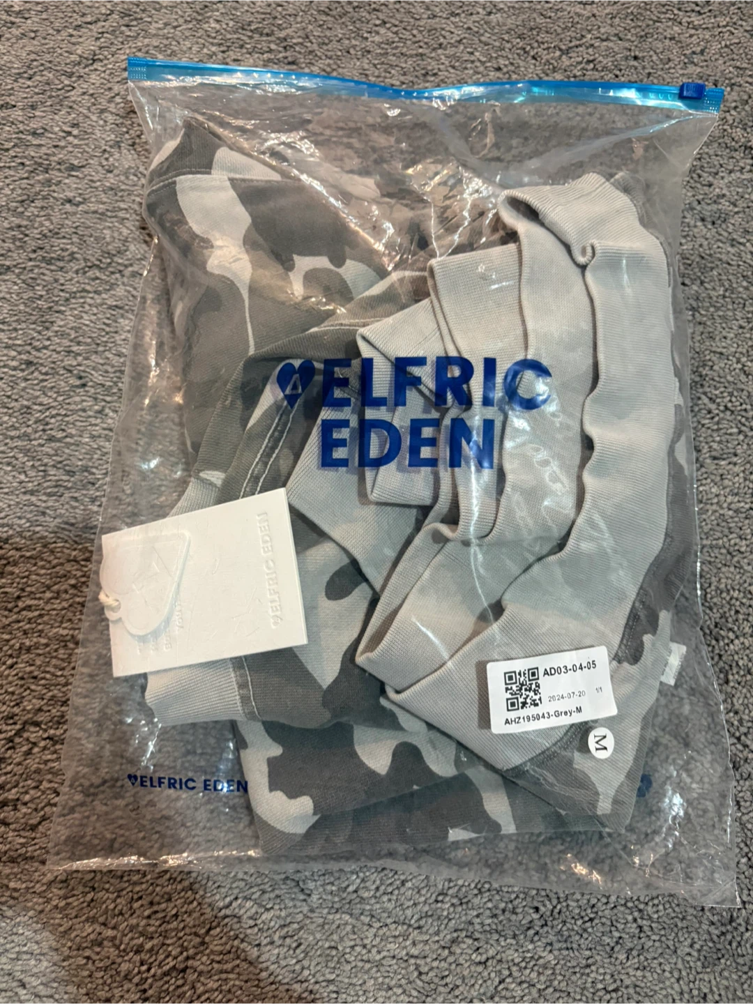 New Aelfric Eden Camo Crewneck - Size M