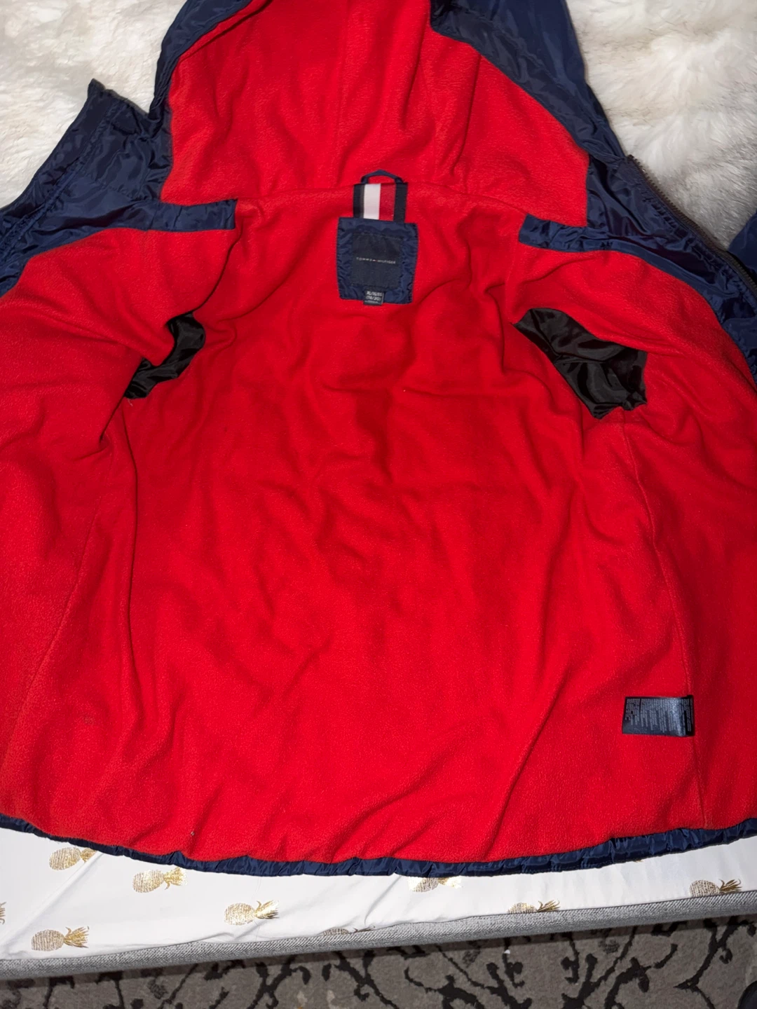 Tommy Hilfiger Navy Blue Puffer Jacket - photo 2