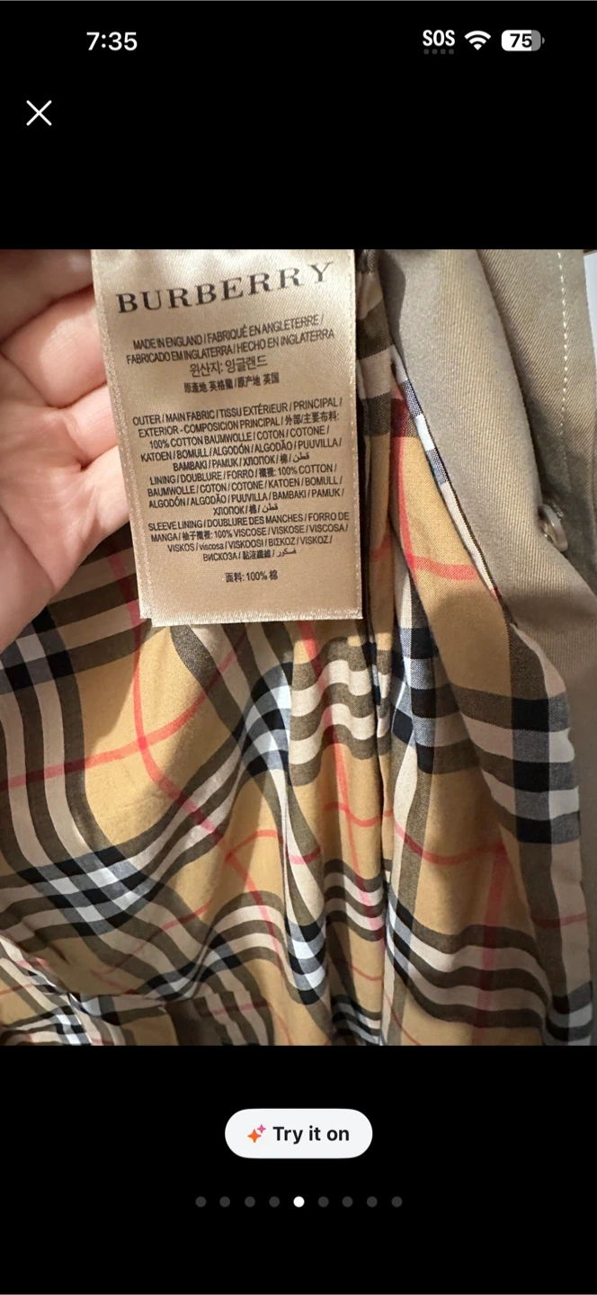Trench Coat - Size 6 - photo 3
