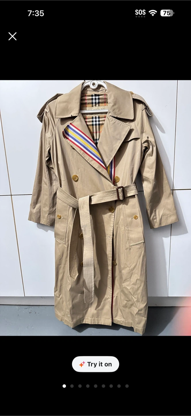 Trench Coat - Size 6