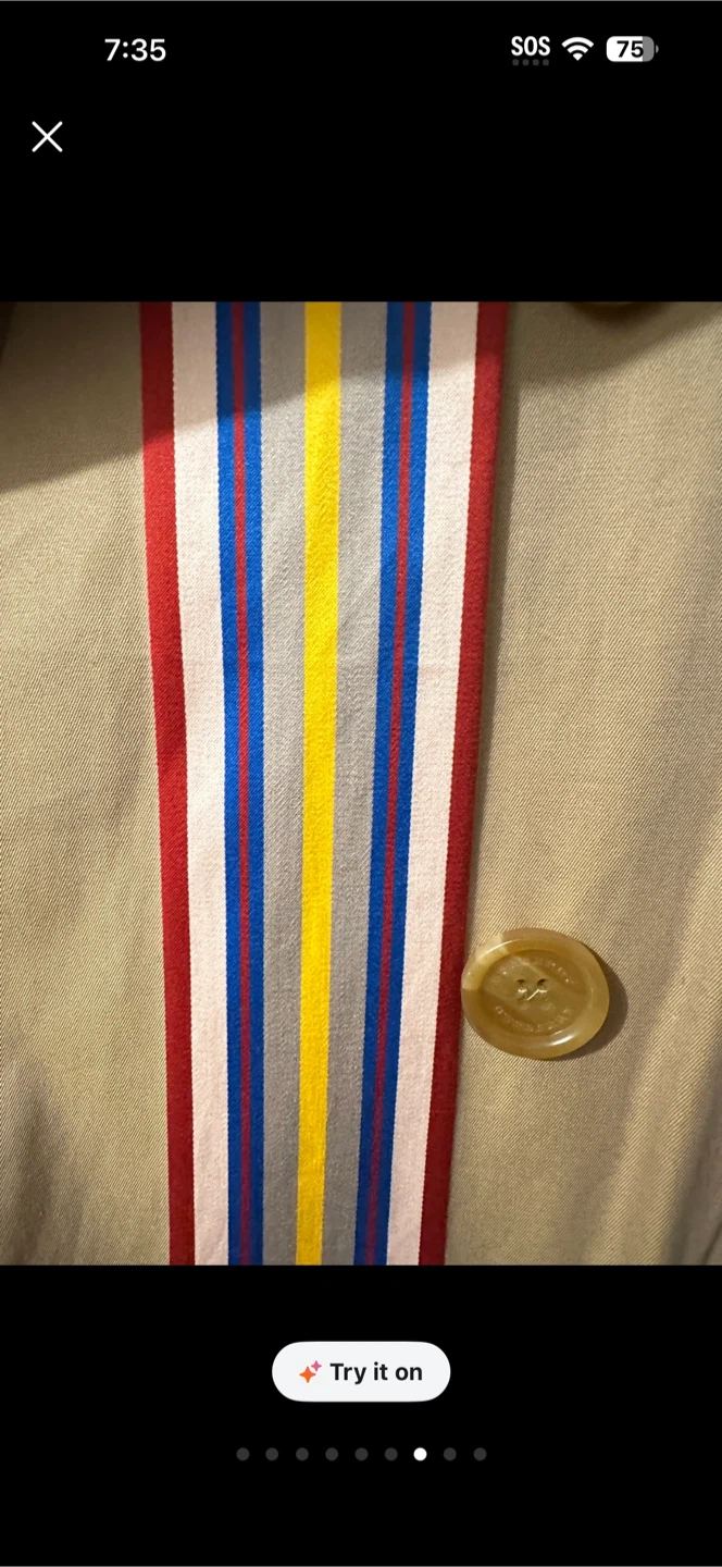 Trench Coat - Size 6 - photo 2