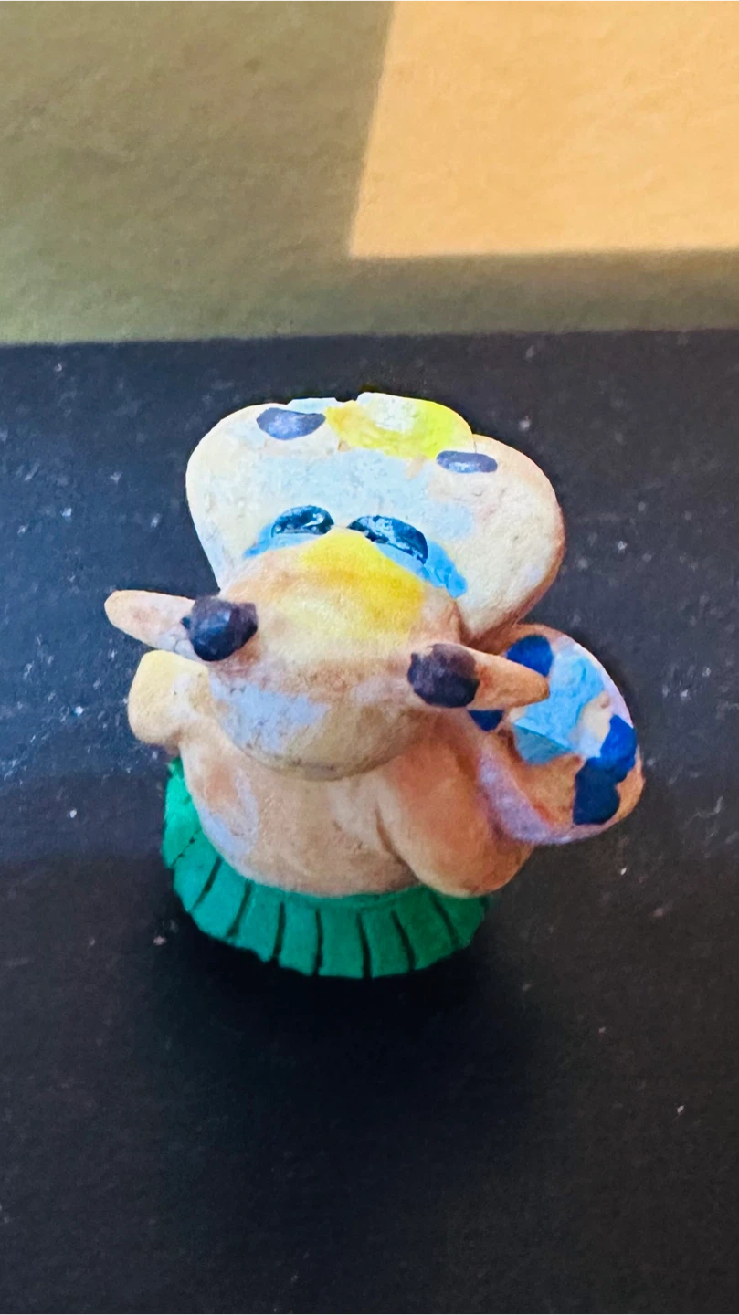 Handmade Cow Figurine - photo 2
