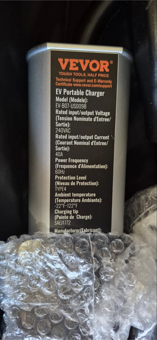 VEVOR Level 2 Portable EV Charger - photo 5
