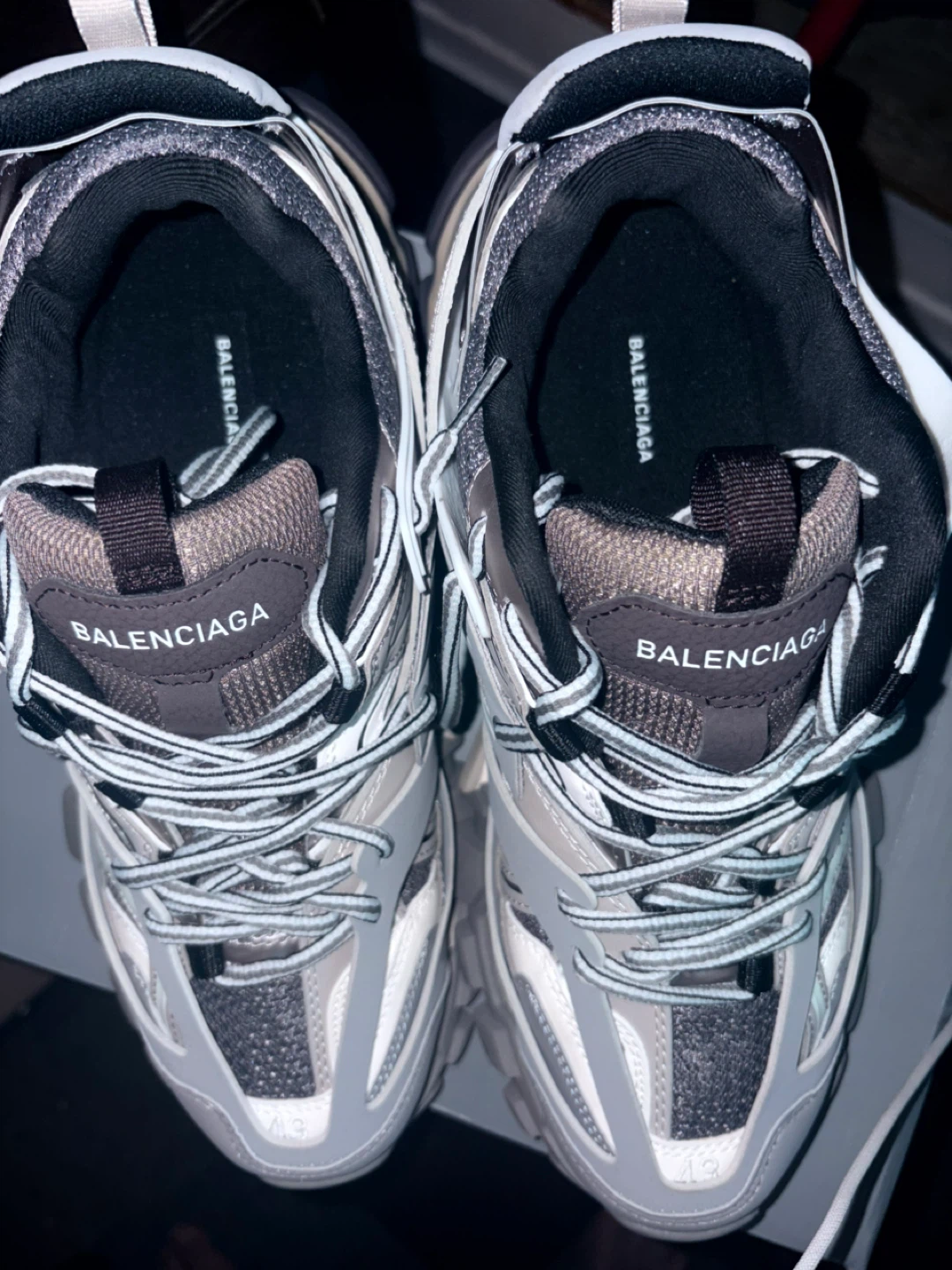 Balenciaga tracks grey(size 10) - photo 2