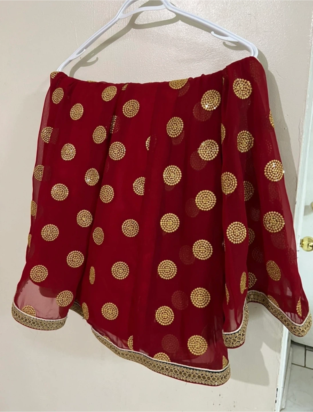 Indian Outfit - Red, Black, Gold - photo 4