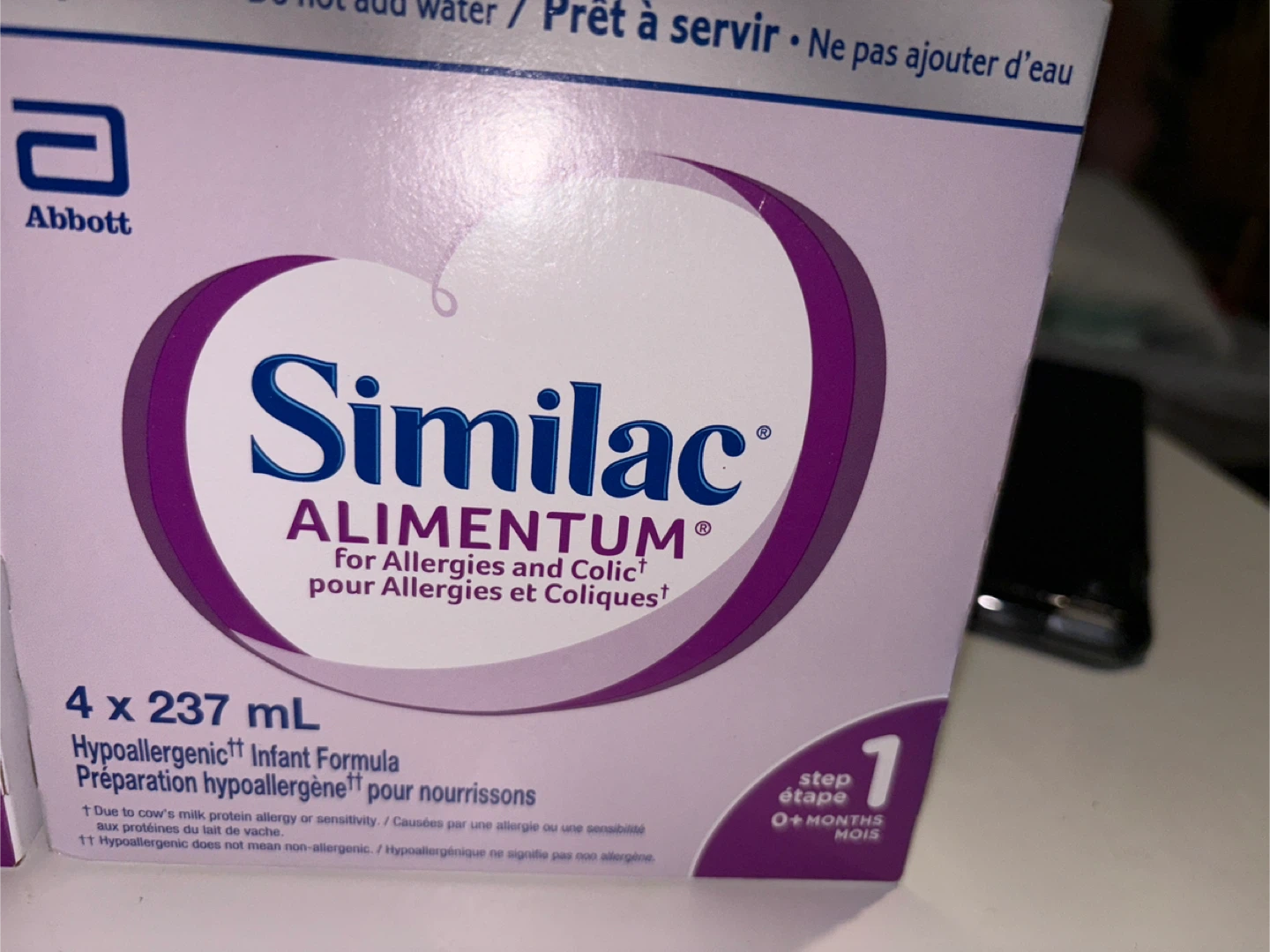 Similac Alimentum Infant Formula, 4x237 mL - photo 2