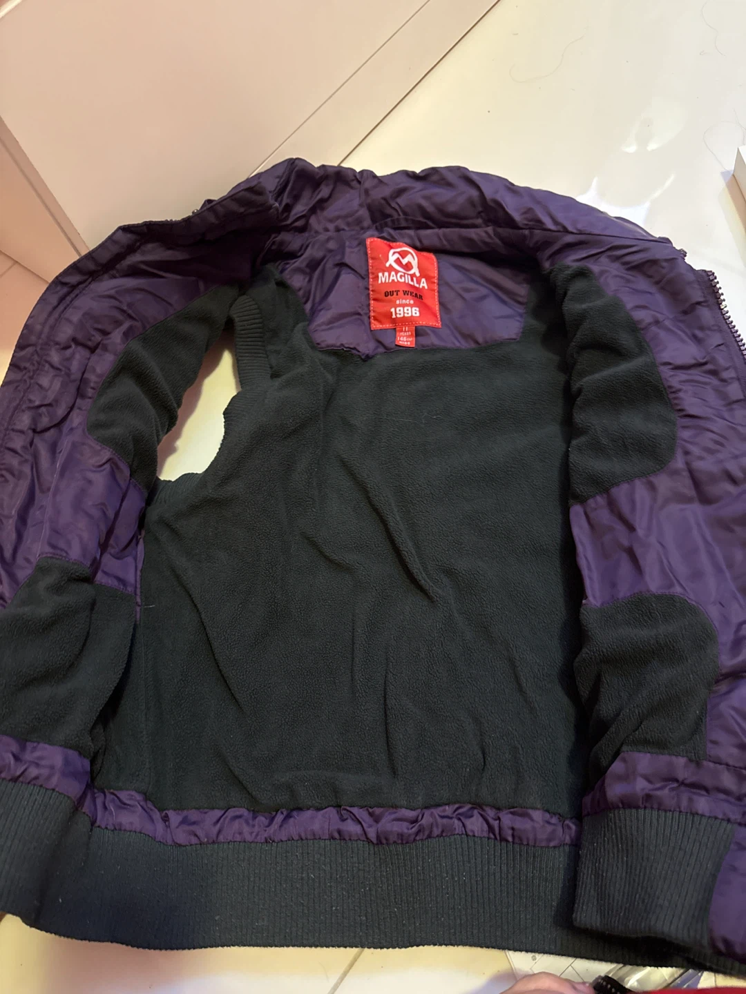 Magilla Purple Puffer Vest - photo 2