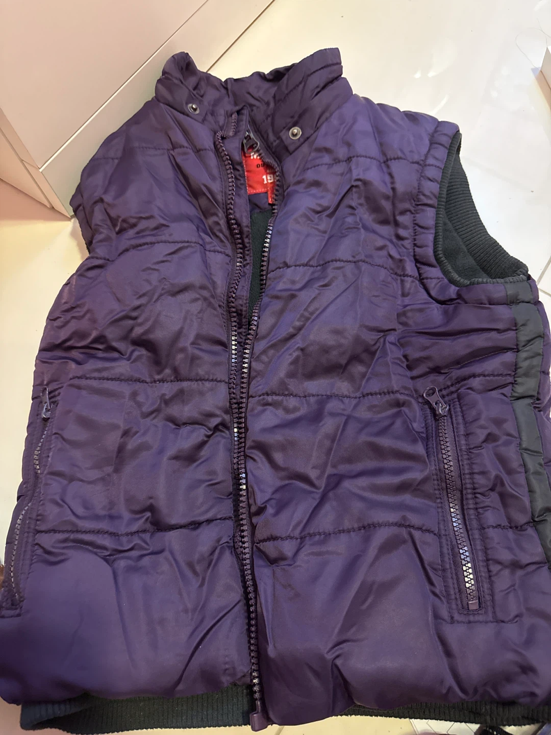 Magilla Purple Puffer Vest