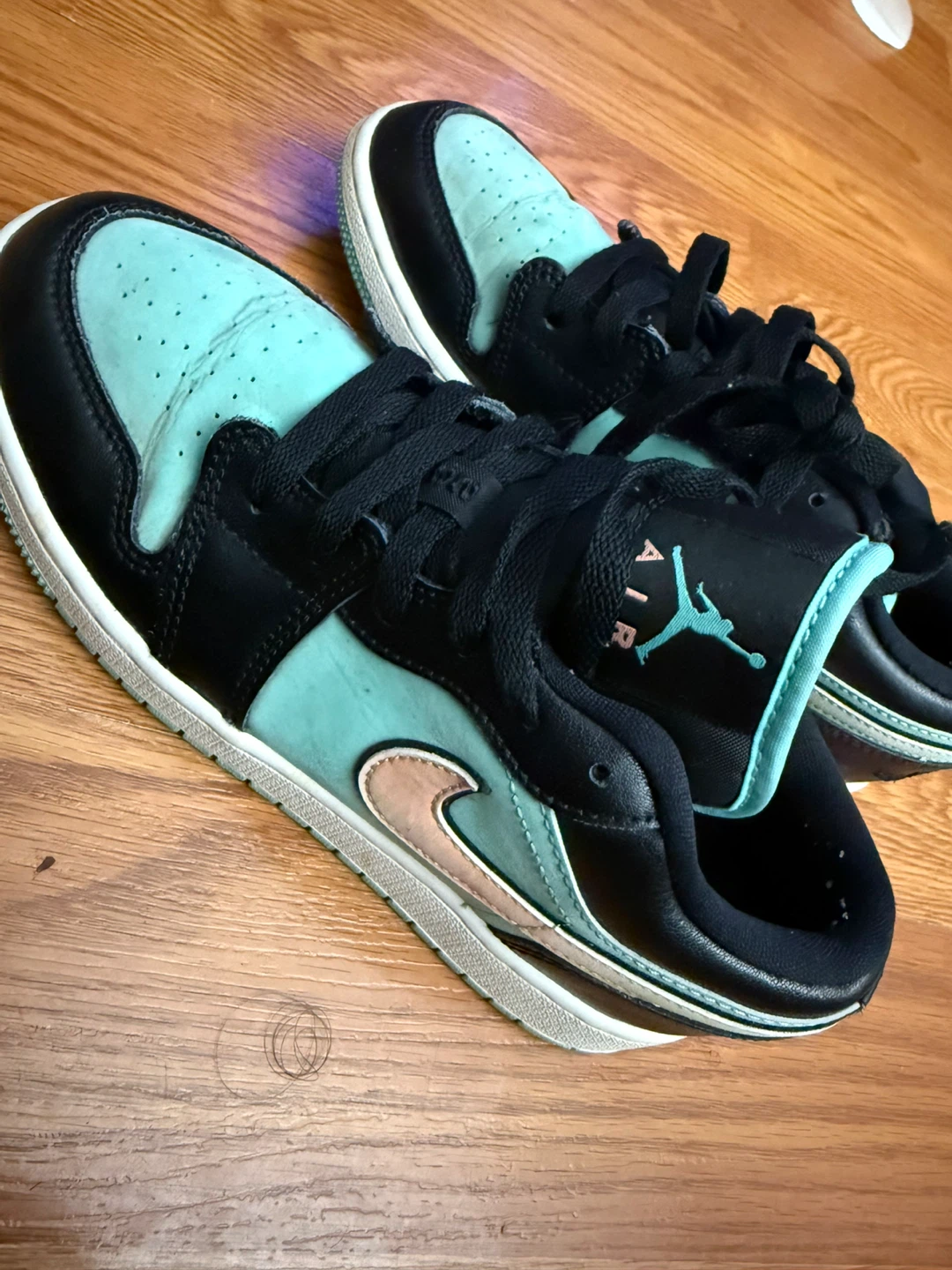 Nike Air Jordan 1 Low Turquoise size 4.5