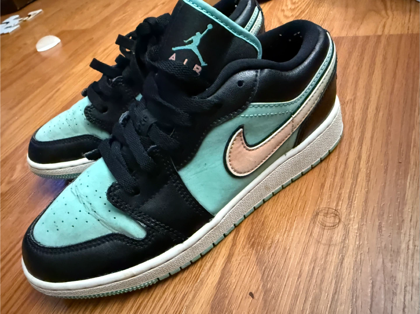 Nike Air Jordan 1 Low Turquoise size 4.5 - photo 2