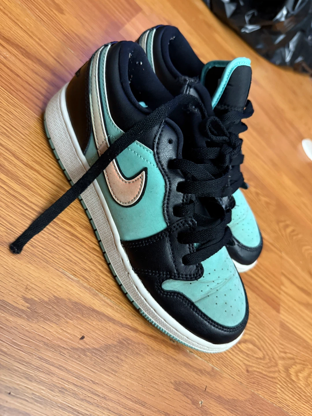 Nike Air Jordan 1 Low Turquoise size 4.5 - photo 3
