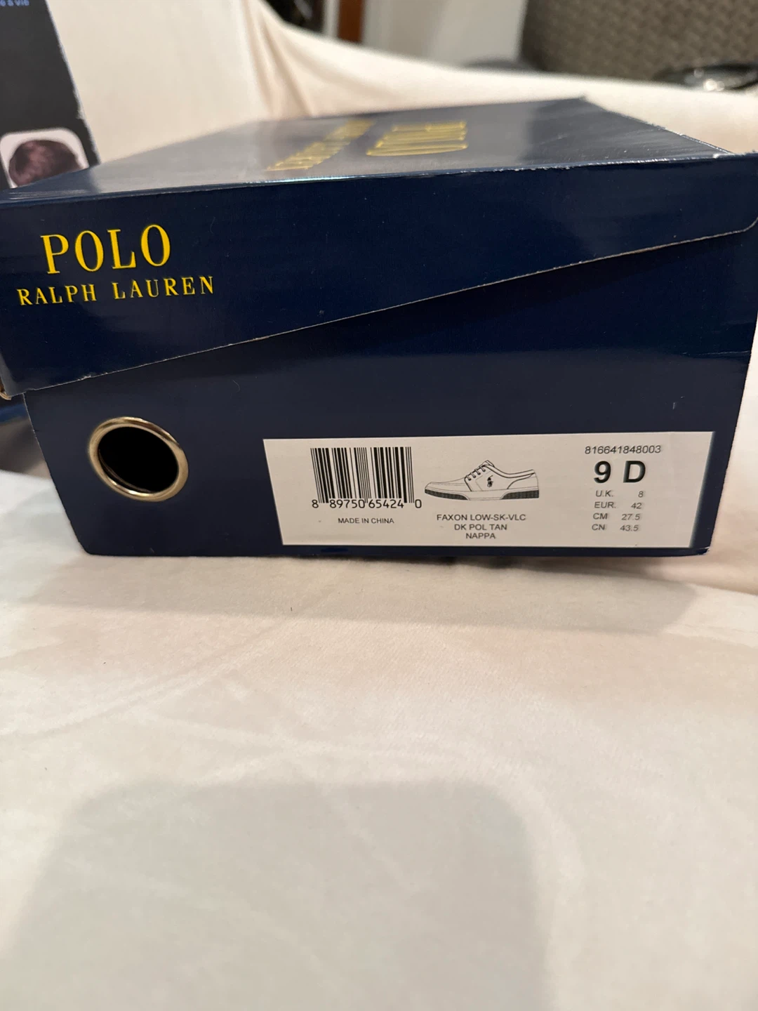 Polo Ralph Lauren Brand new  Faxon Low Tan, Size 9D - photo 2