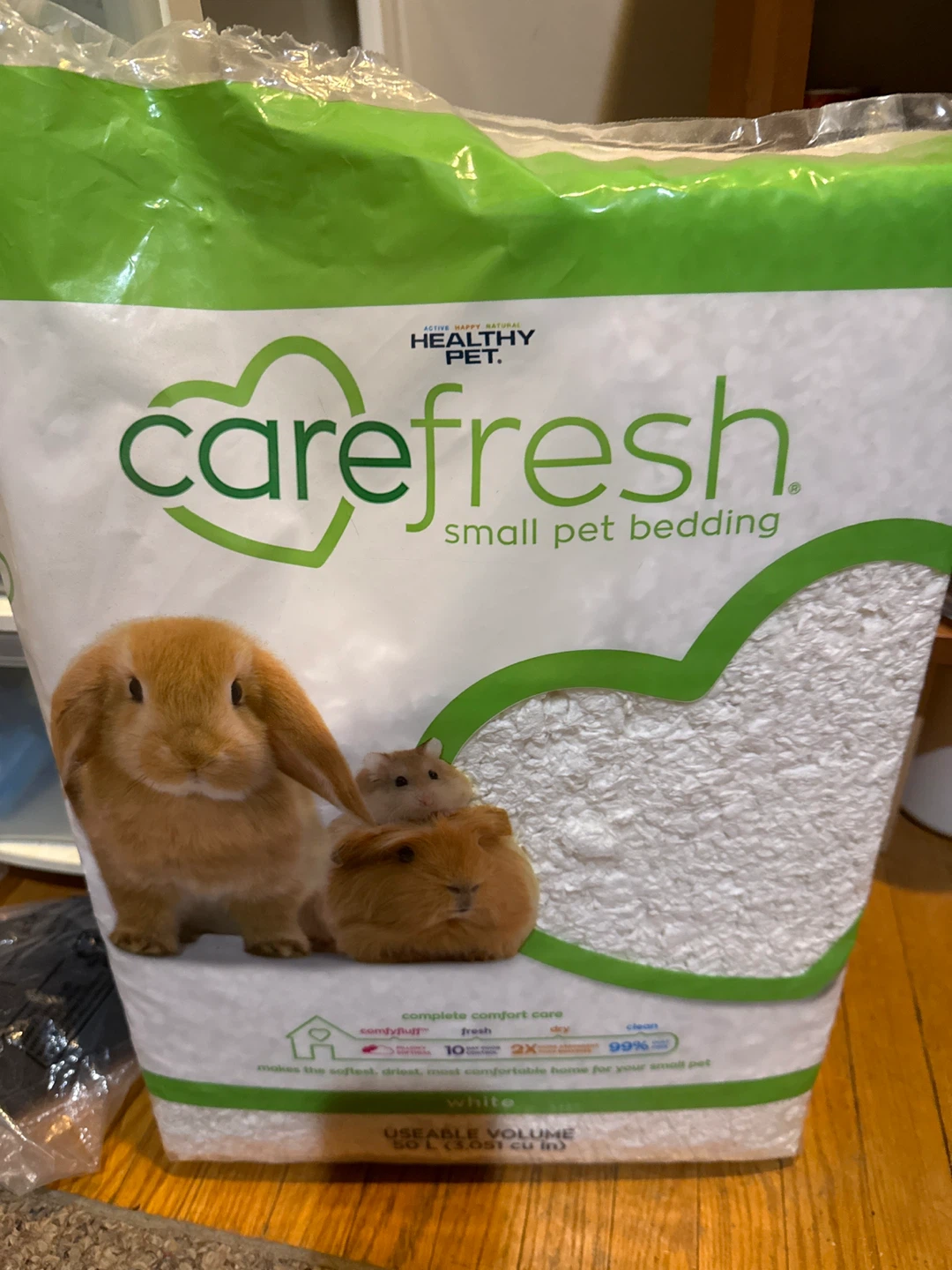 Small pet bedding