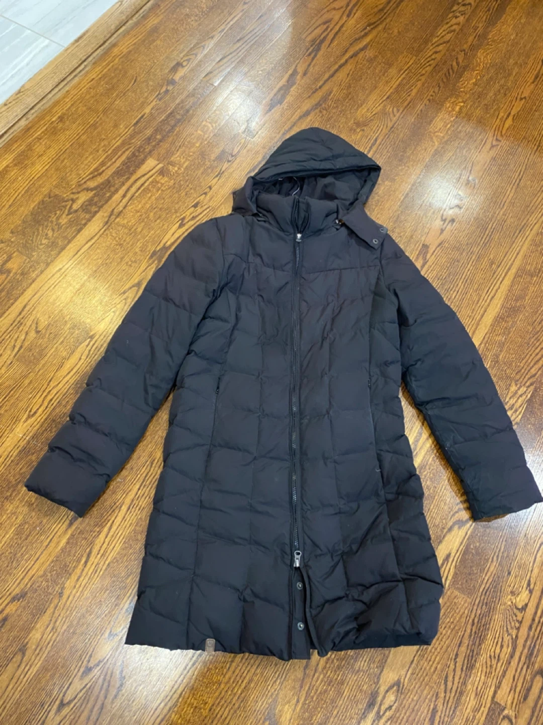 Wind River Black Down-Filled Parka