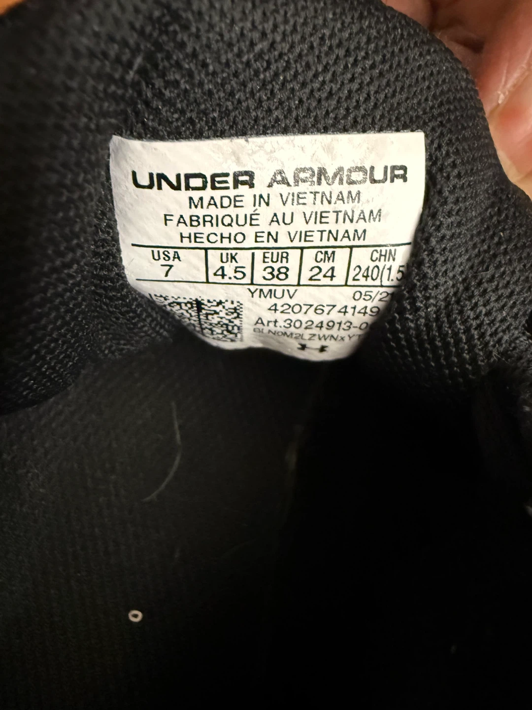 Under Armour Charged Assert 9 - Size 7 - photo 4