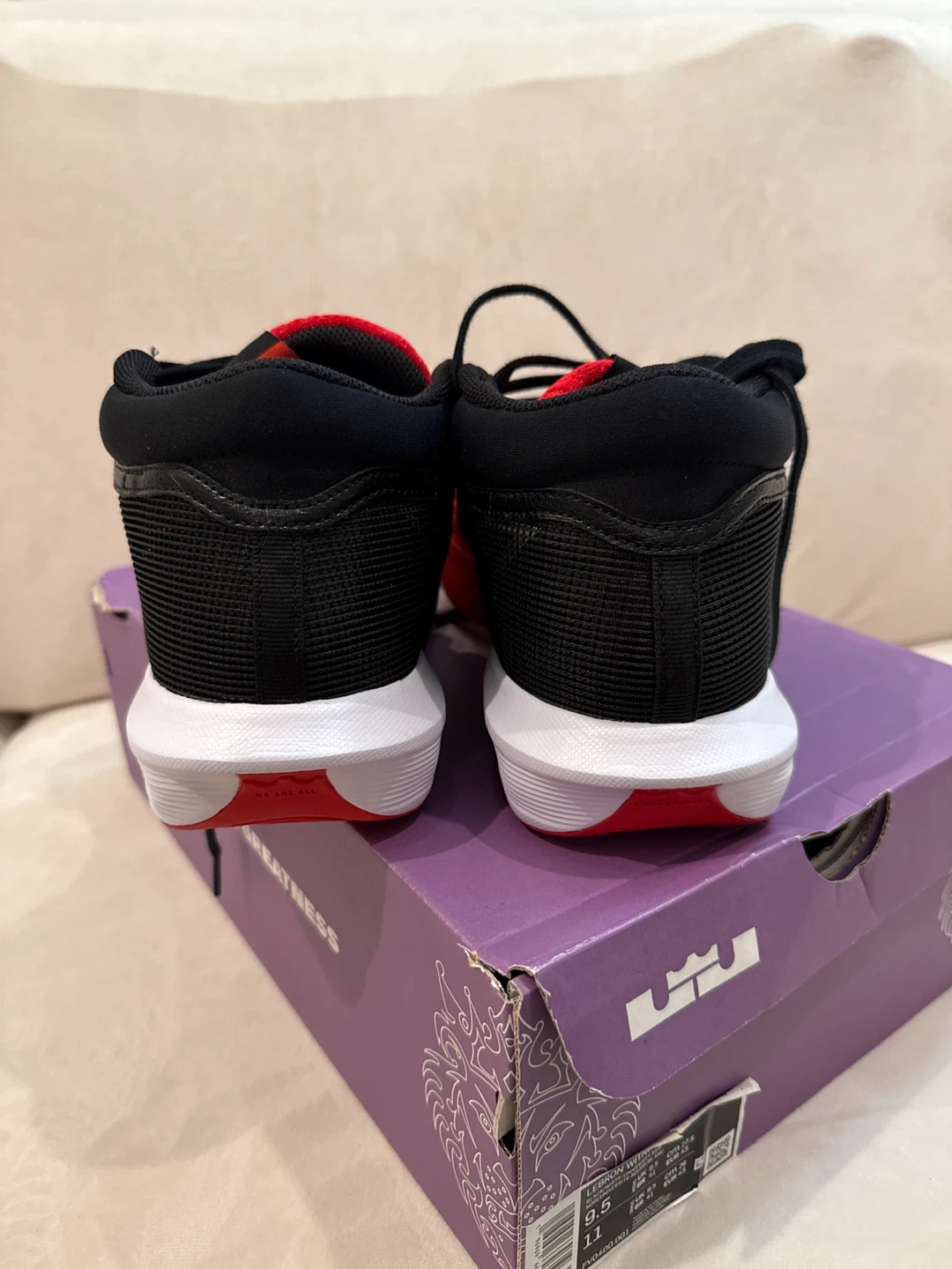 Nike LeBron Witness VIII FAZE Size 9.5 - photo 4