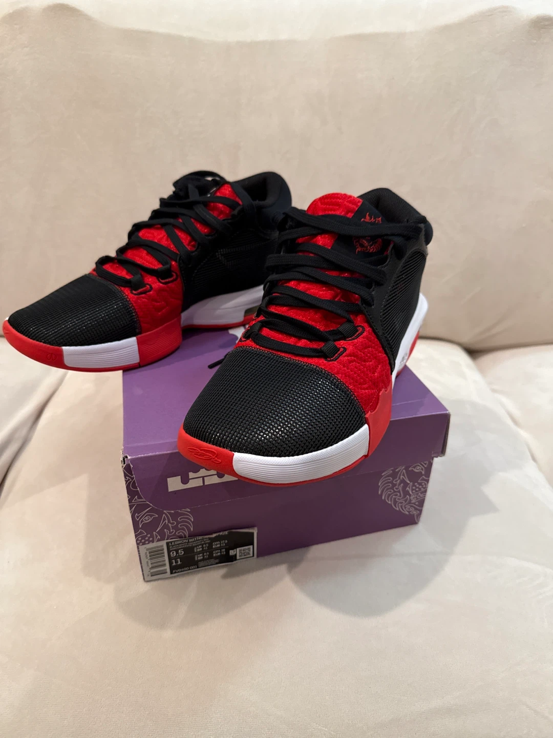 Nike LeBron Witness VIII FAZE Size 9.5