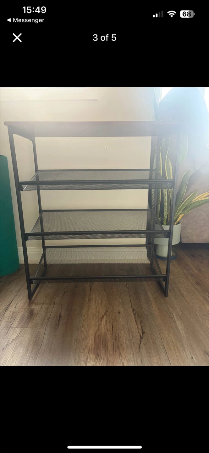 Shoe Rack Organizer - 25.2" x 11.8" x 28.4" - photo 2