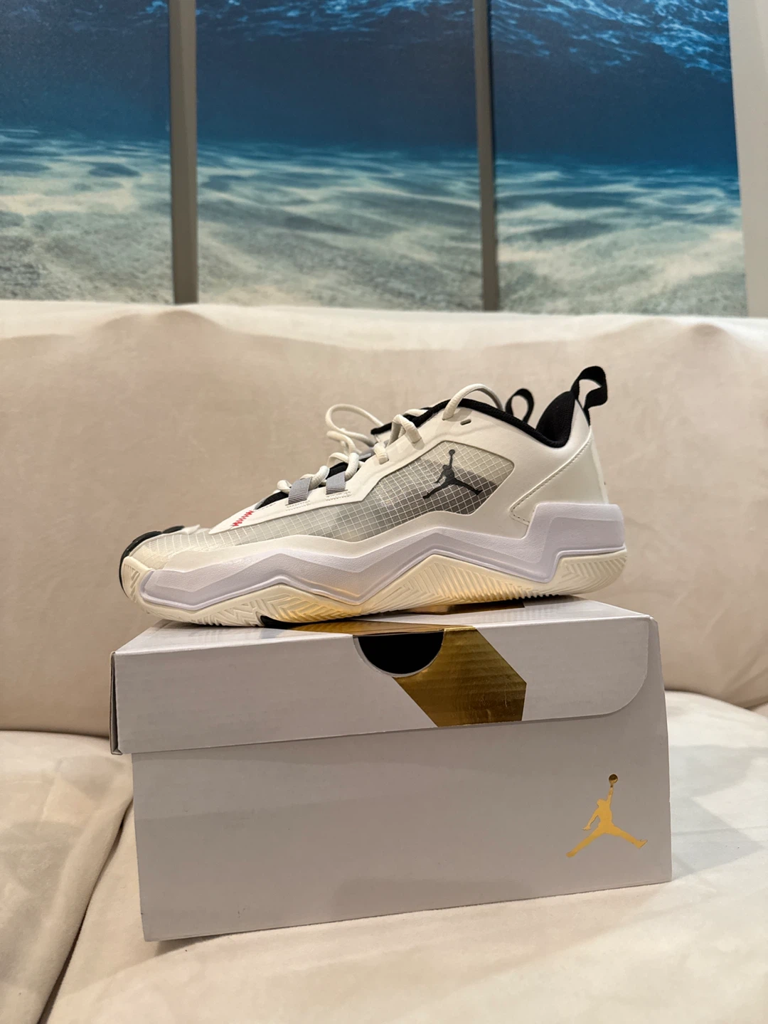 Jordan One Take 4 White/Black Size 9.5 - photo 4