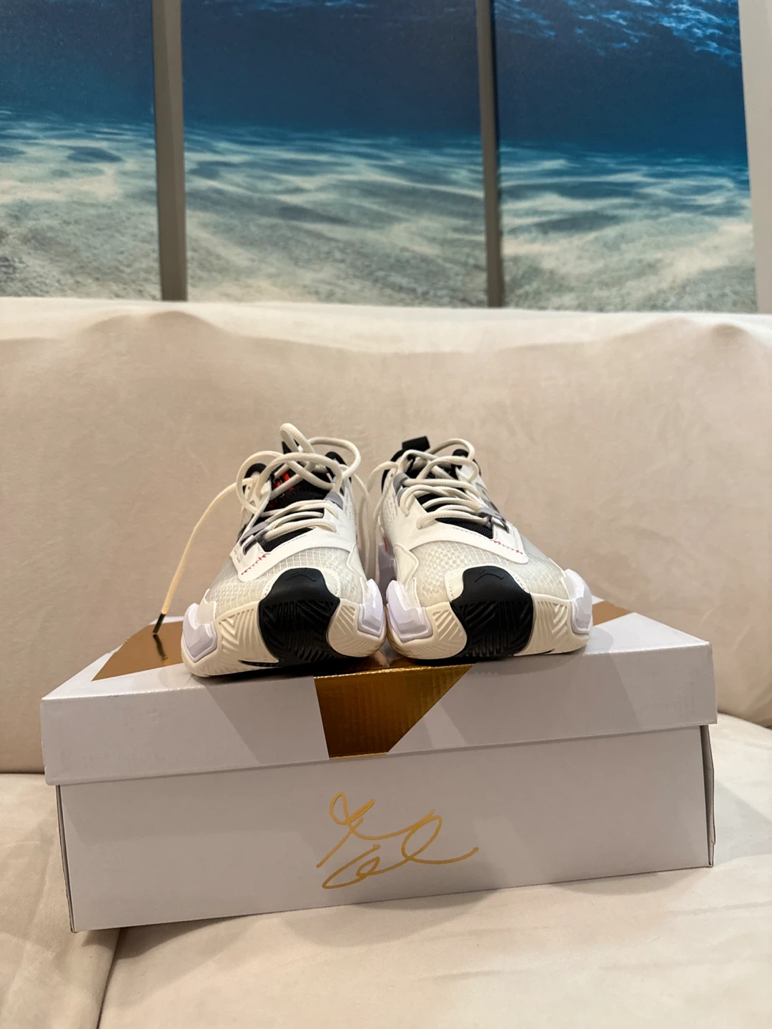 Jordan One Take 4 White/Black Size 9.5 - photo 3