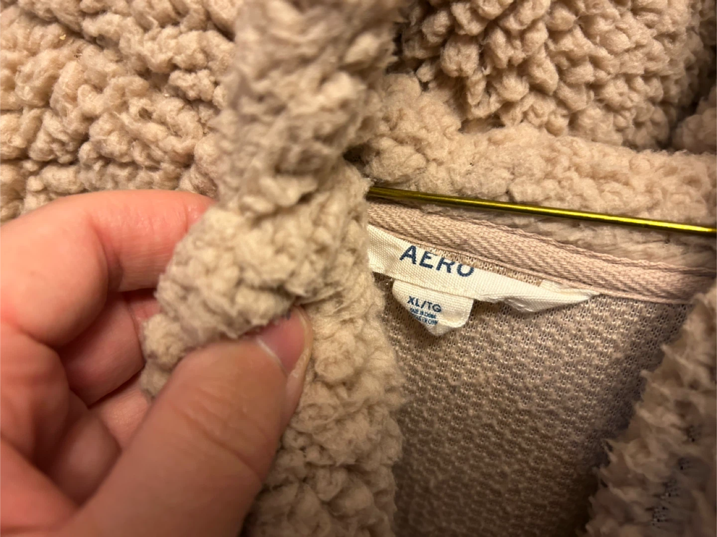 AERO Sherpa Jacket - Size XL - photo 4