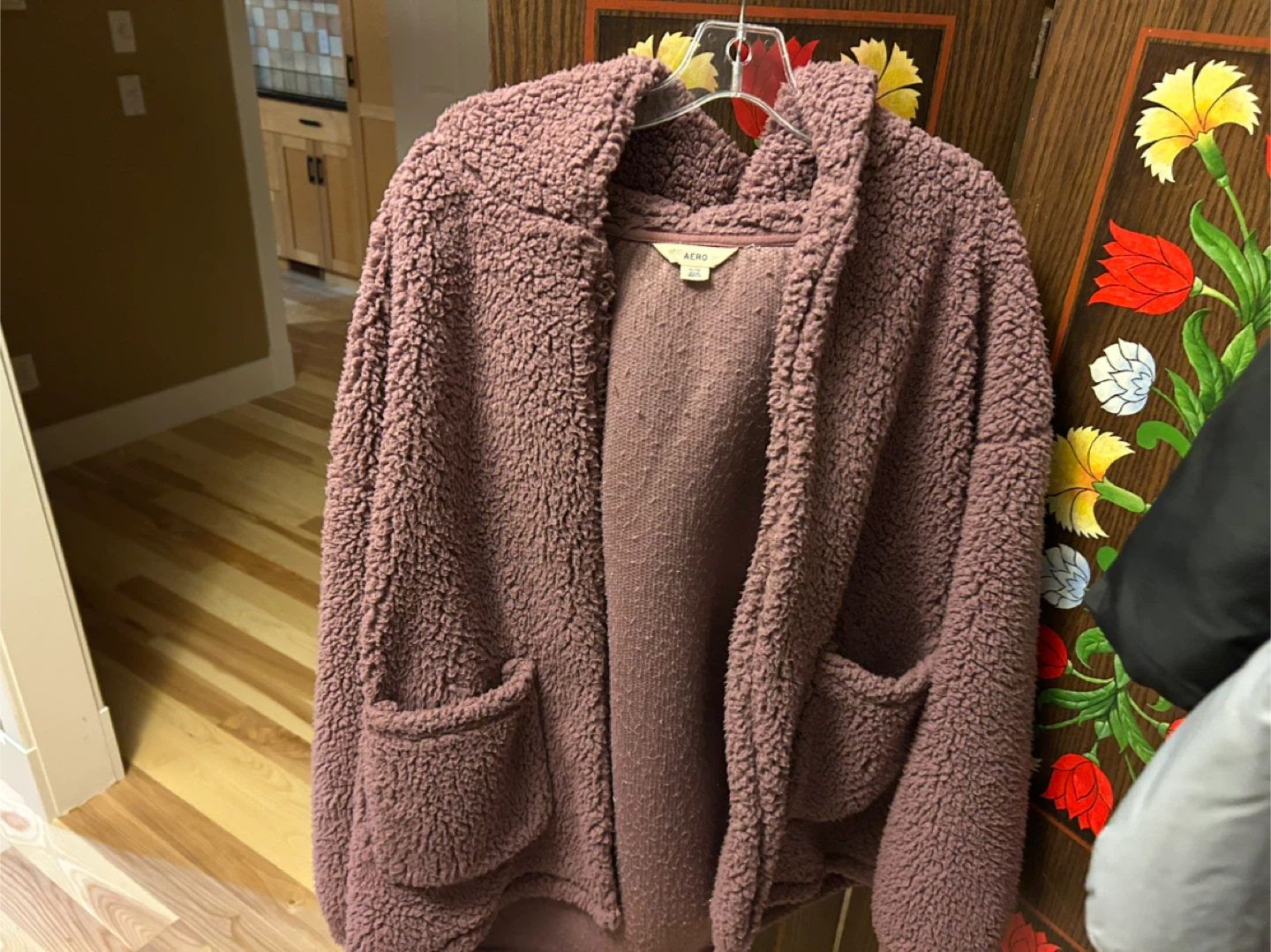 Aero XL/TG Purple Teddy Jacket
