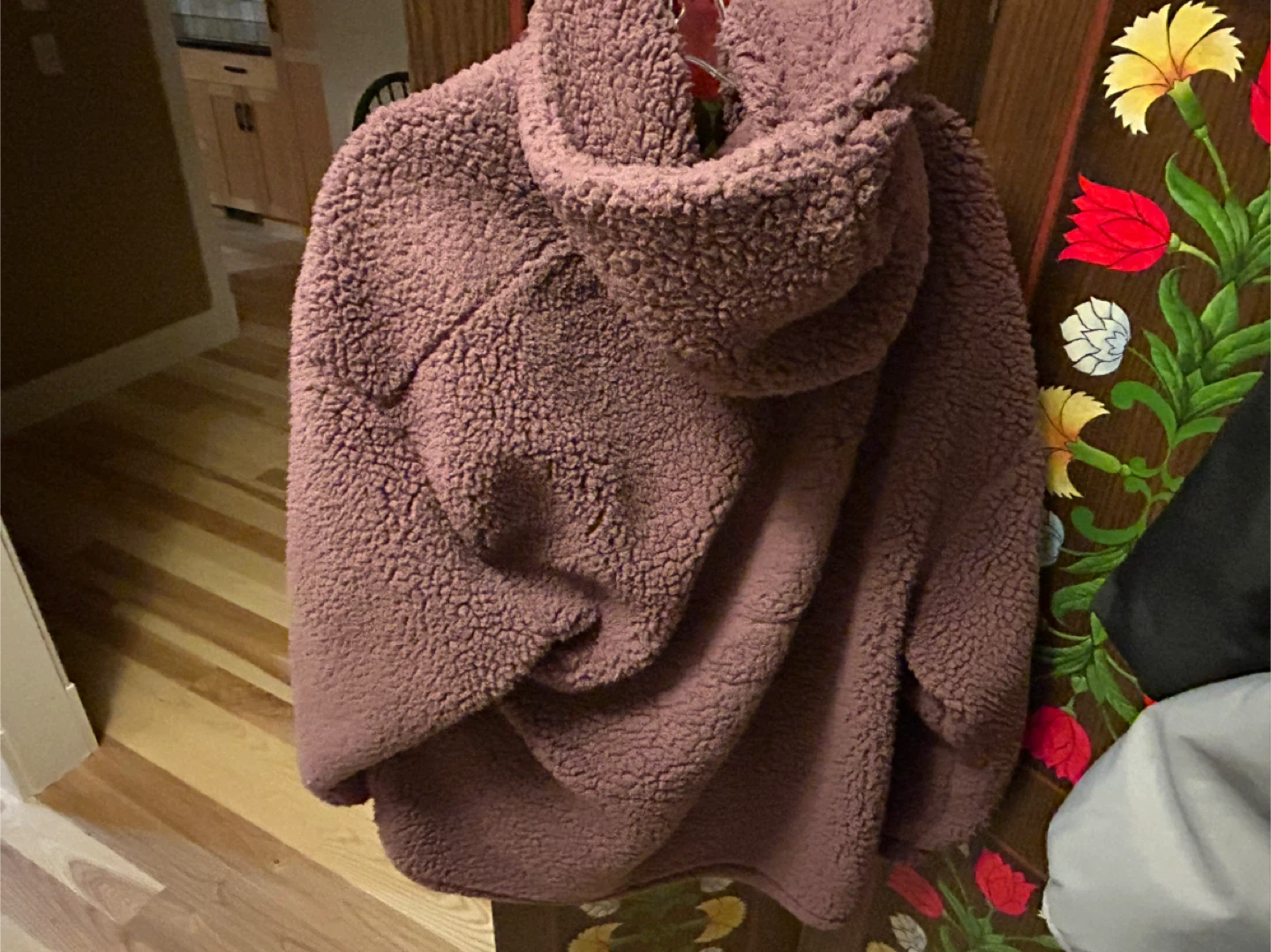 Aero XL/TG Purple Teddy Jacket - photo 4