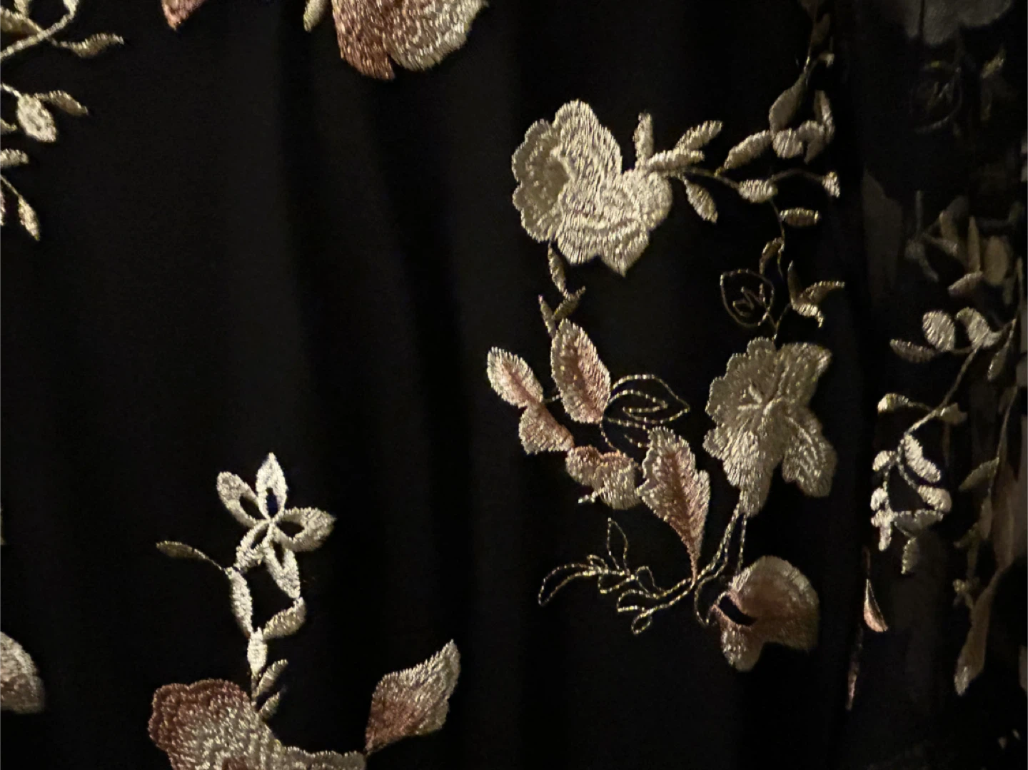 Princess Cruises Black Floral Tunic - Size L - photo 2