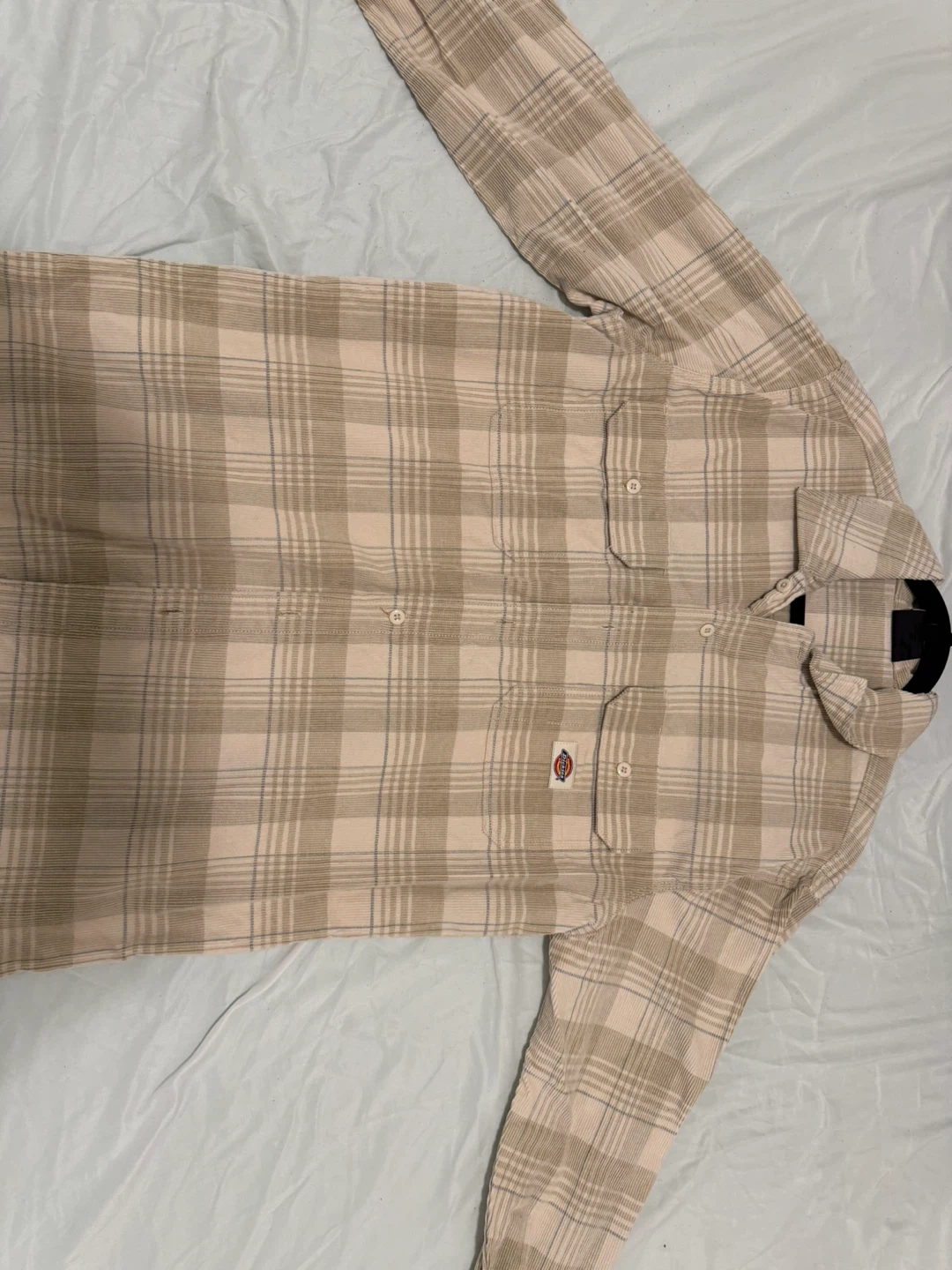 Dickies Medium Plaid Corduroy Shirt