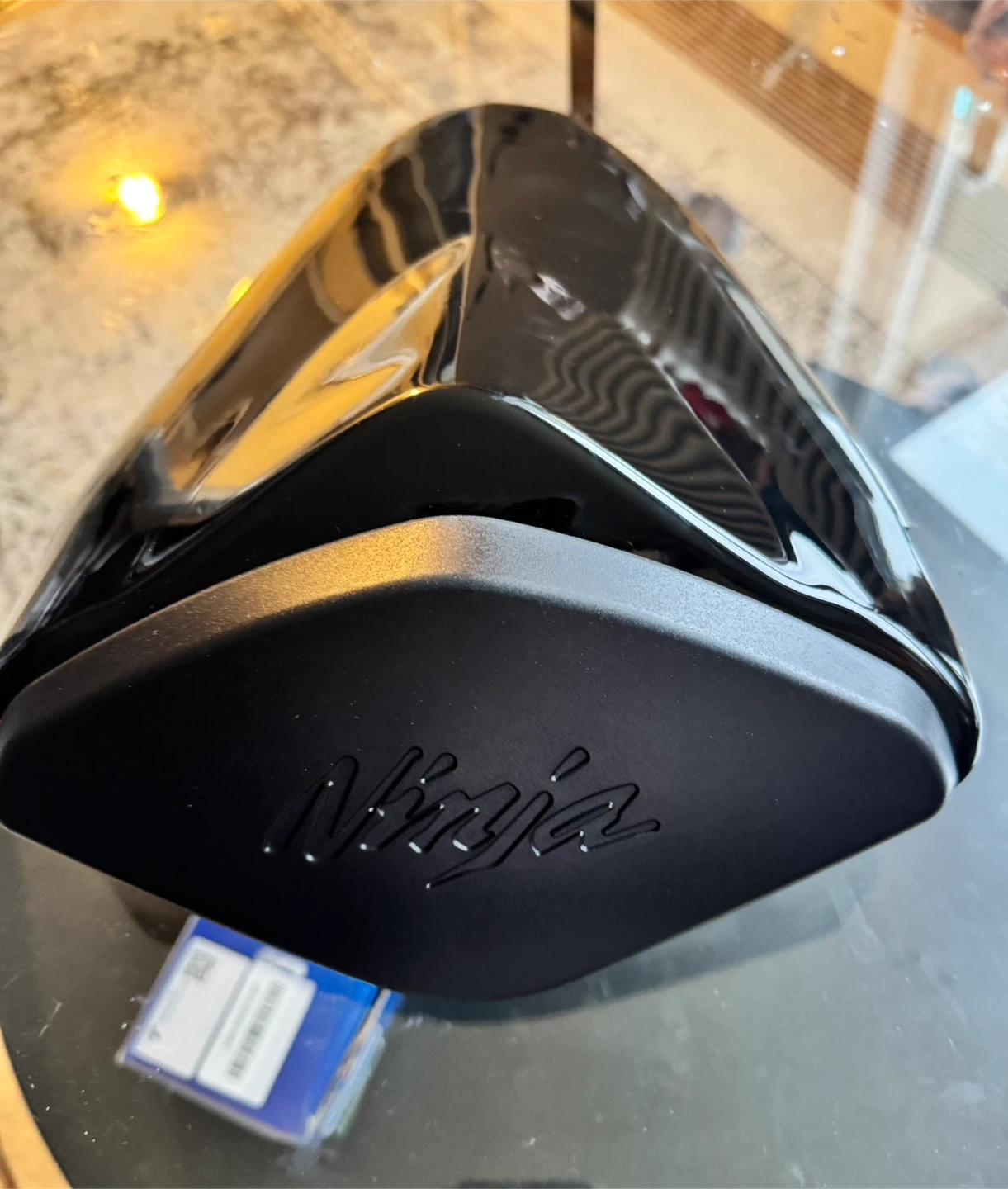 Ninja Motorcycle Seat Cowl - Black - photo 2