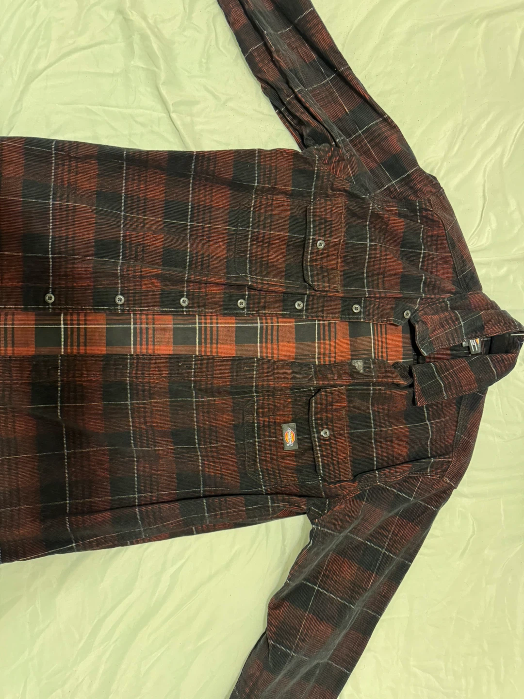 Dickies Medium Plaid Flannel Shirt