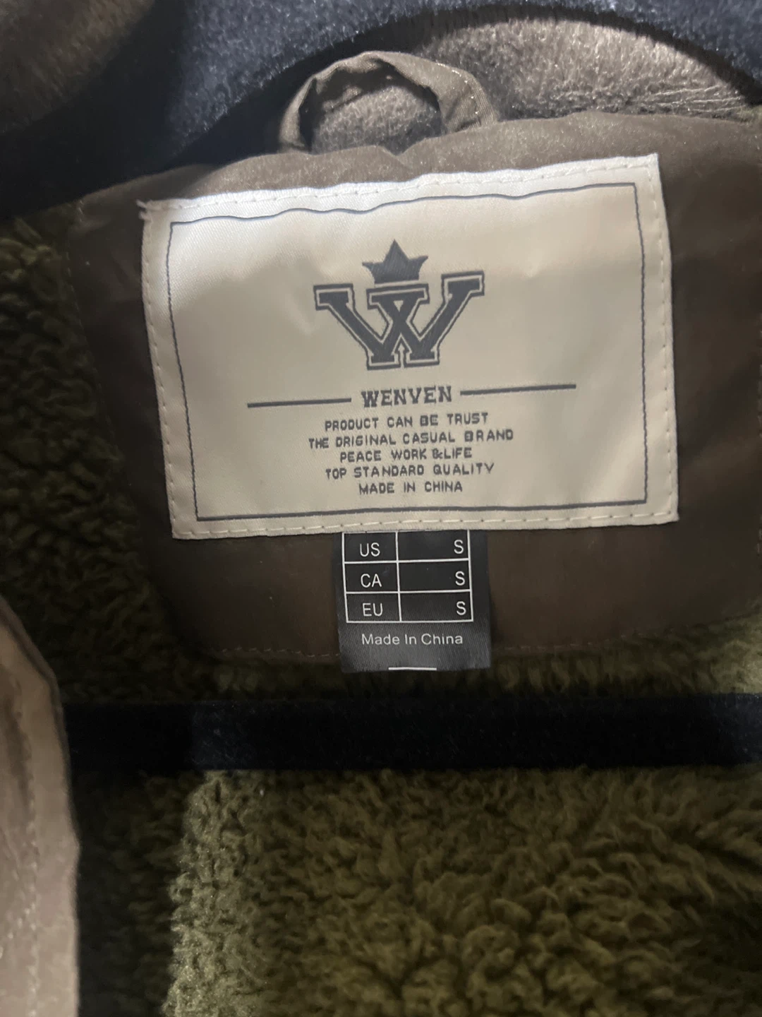 WENVEN Men's Winter Coat - Size Small - photo 2