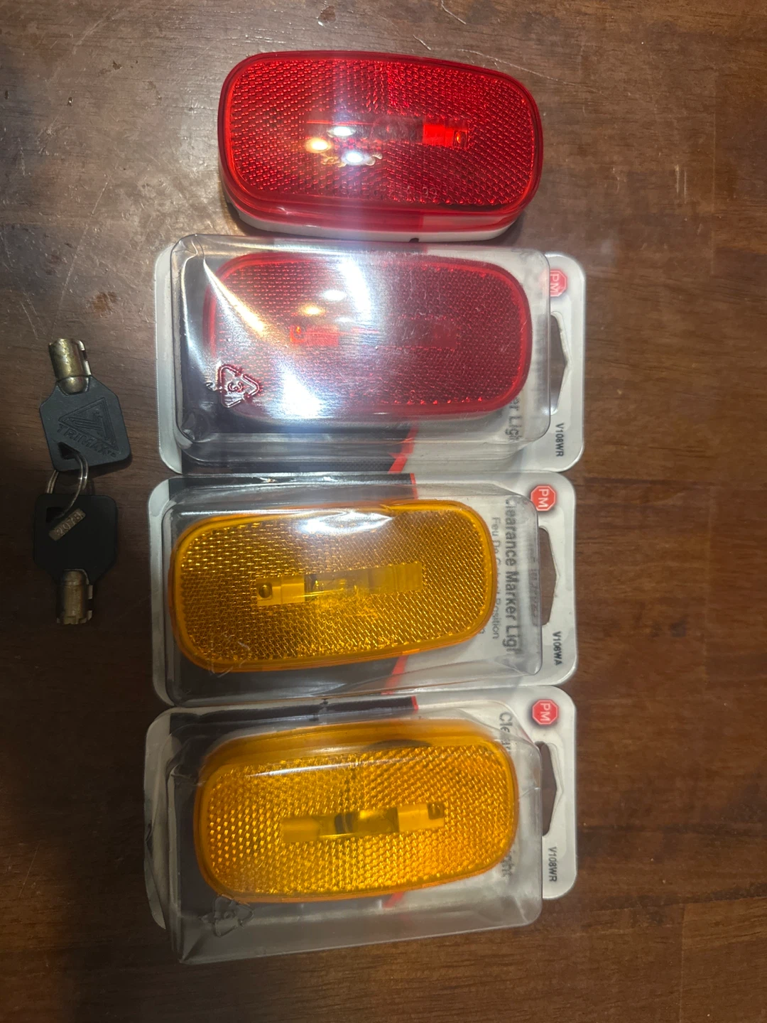 Peterson V109WR Clearance Marker Lights
