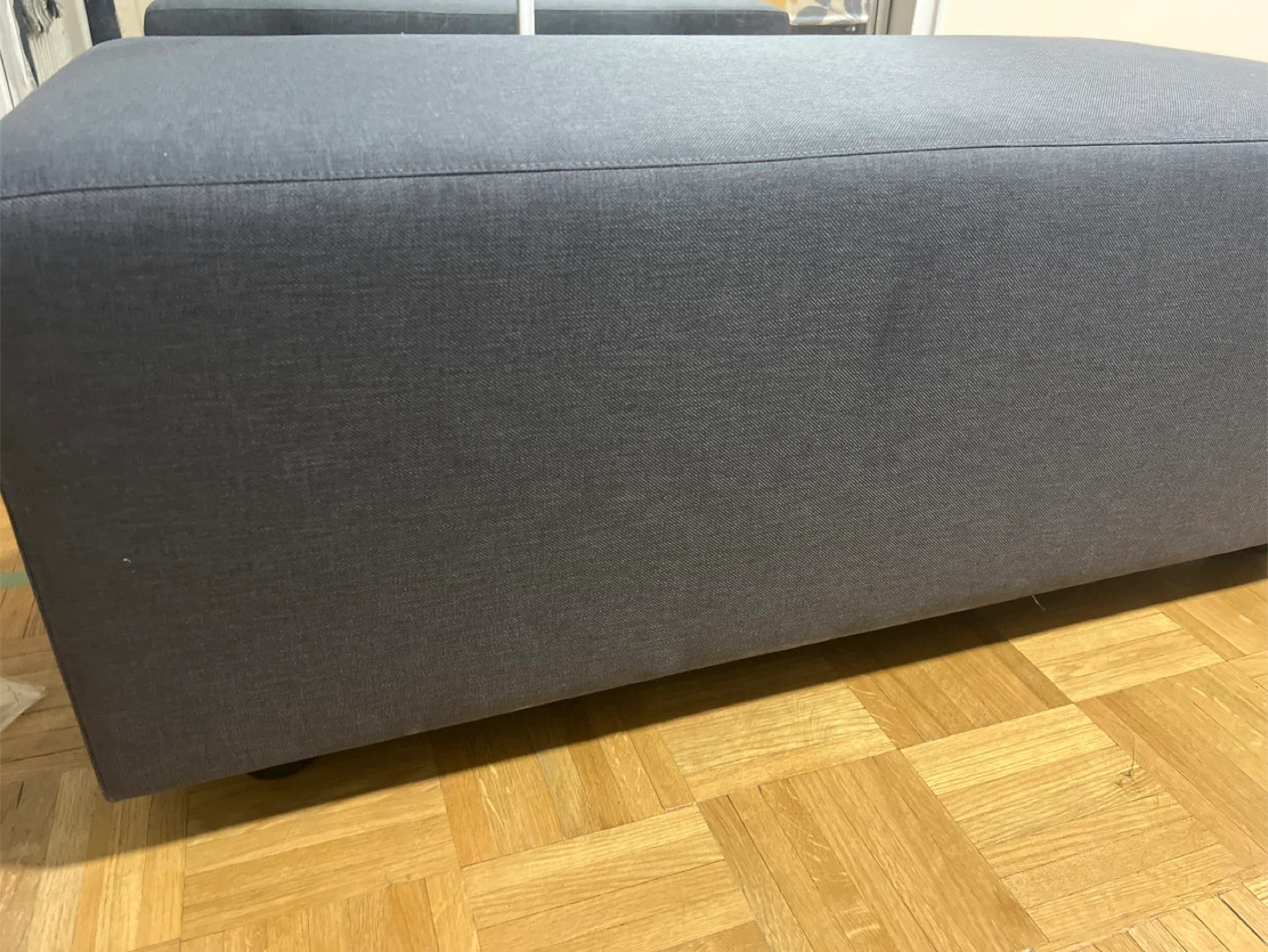 SteelCase Ottoman - Dark Grey