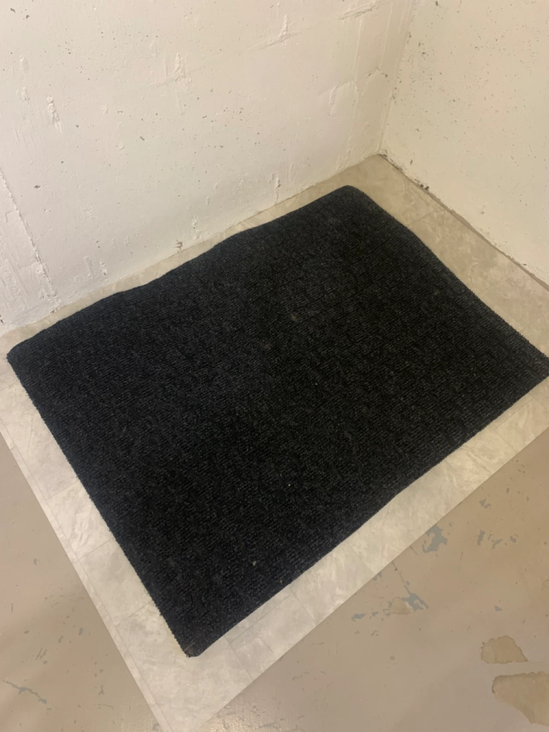 Black Entrance Mat / floor mat - home decor