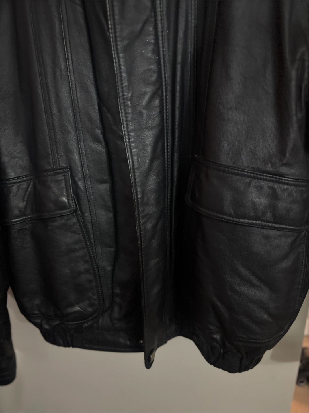R&R Exclusive Leather Jacket, Size L/8 - photo 3