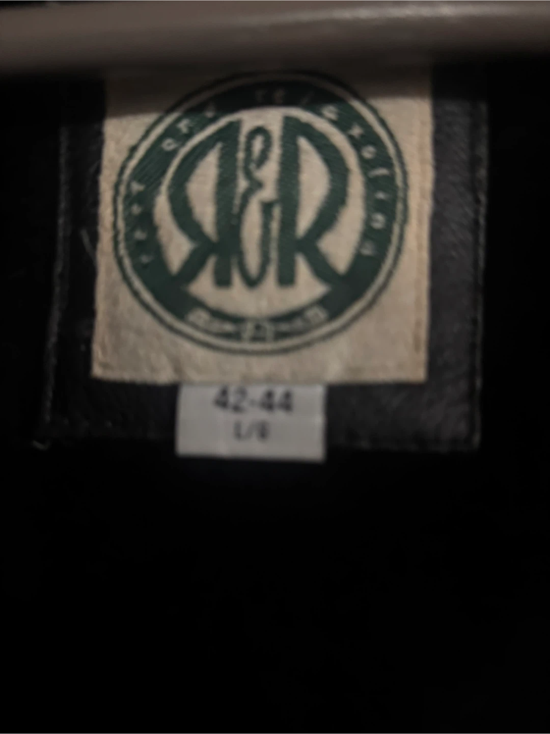 R&R Exclusive Leather Jacket, Size L/8 - photo 2