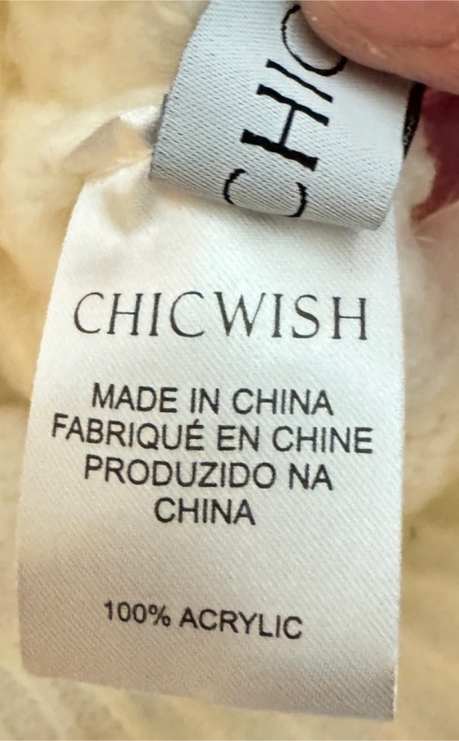 Chicwish Floral Appliqued Cardigan - Size S - photo 4