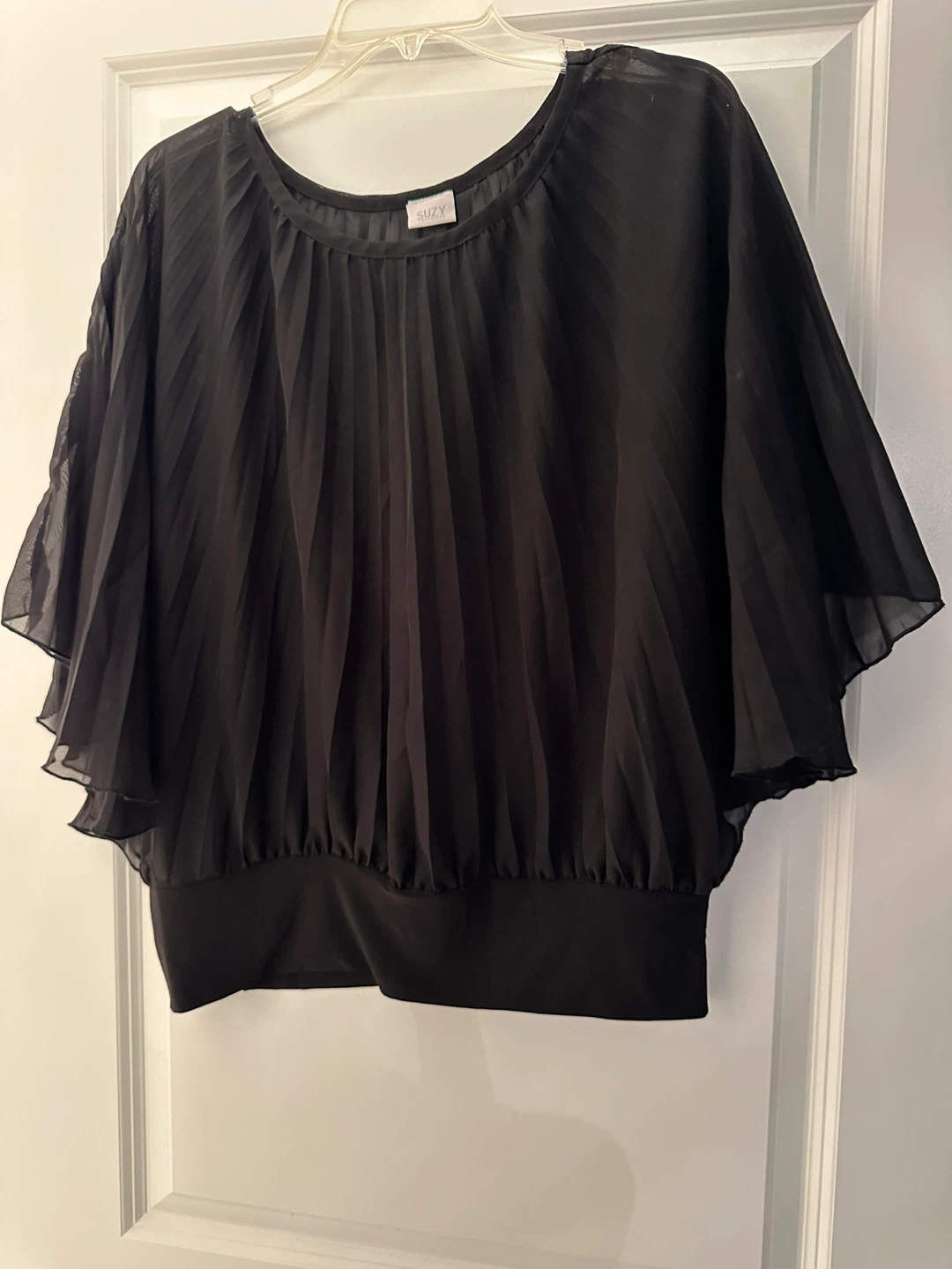 Suzy Shier Black Blouse - photo 2