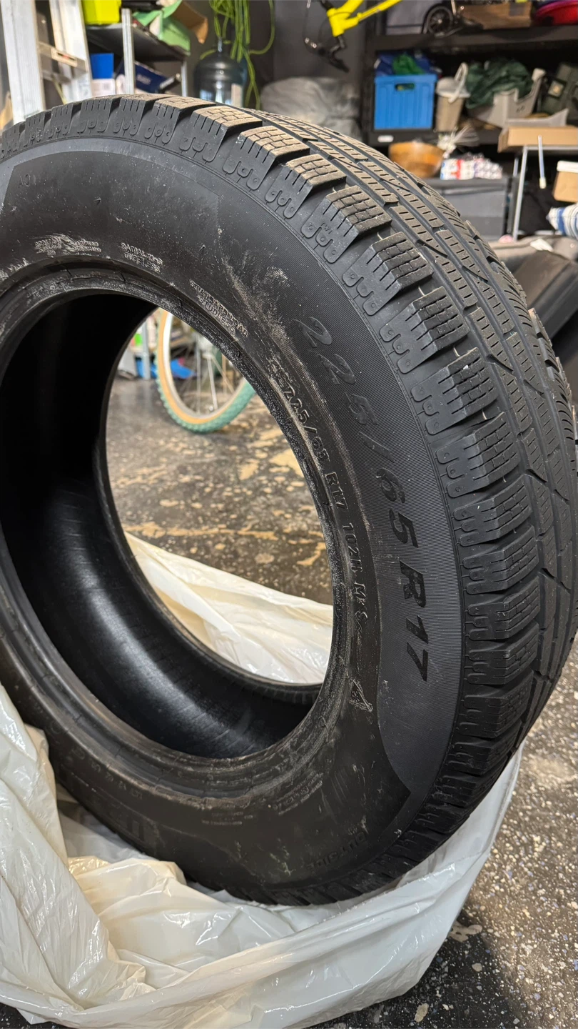 225/65R17 Pirelli Winter Tires - photo 2