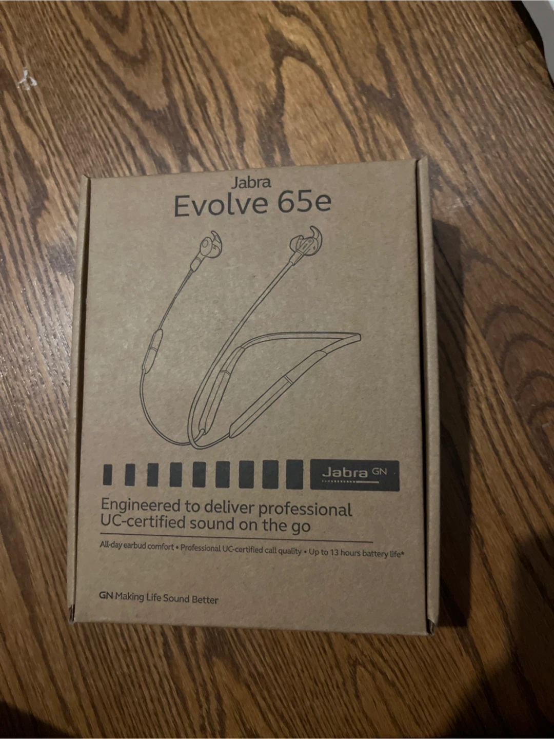 Jabra Evolve 65e Wireless Earbuds - New!