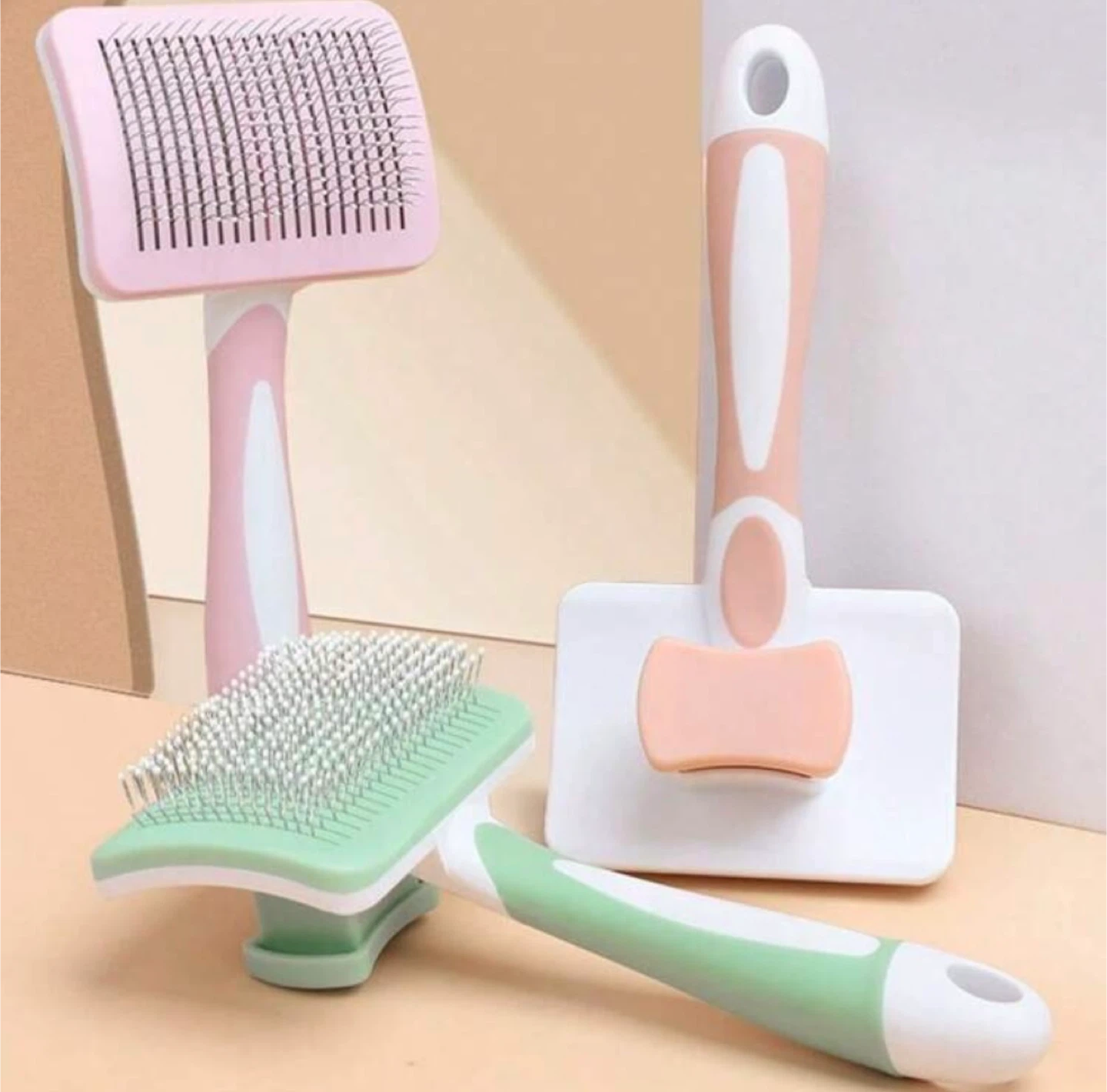 Yingte Pet Comb - Self-Cleaning Slicker Brush - photo 2
