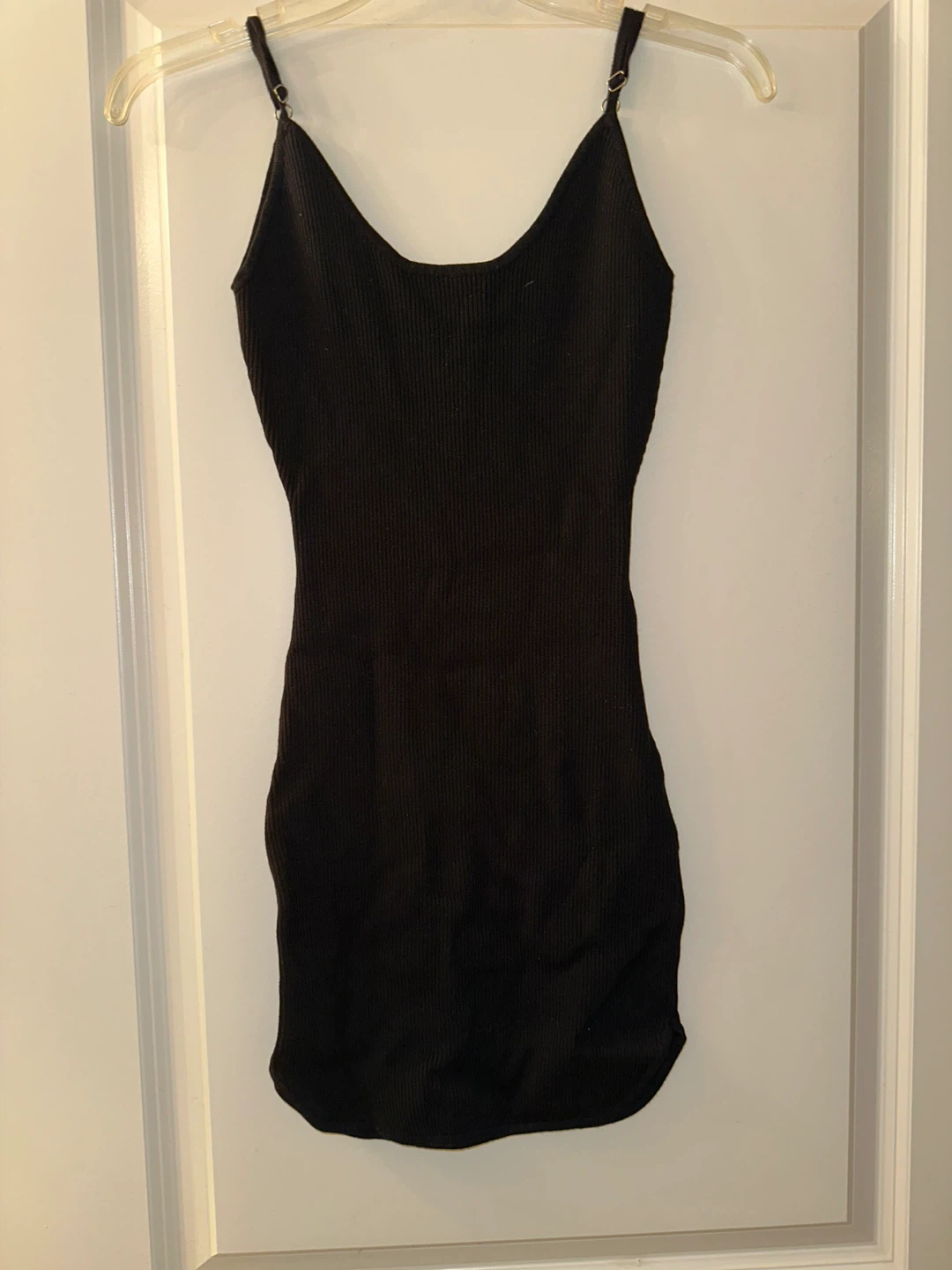 Cute Black Mini Dress - Size S - photo 2