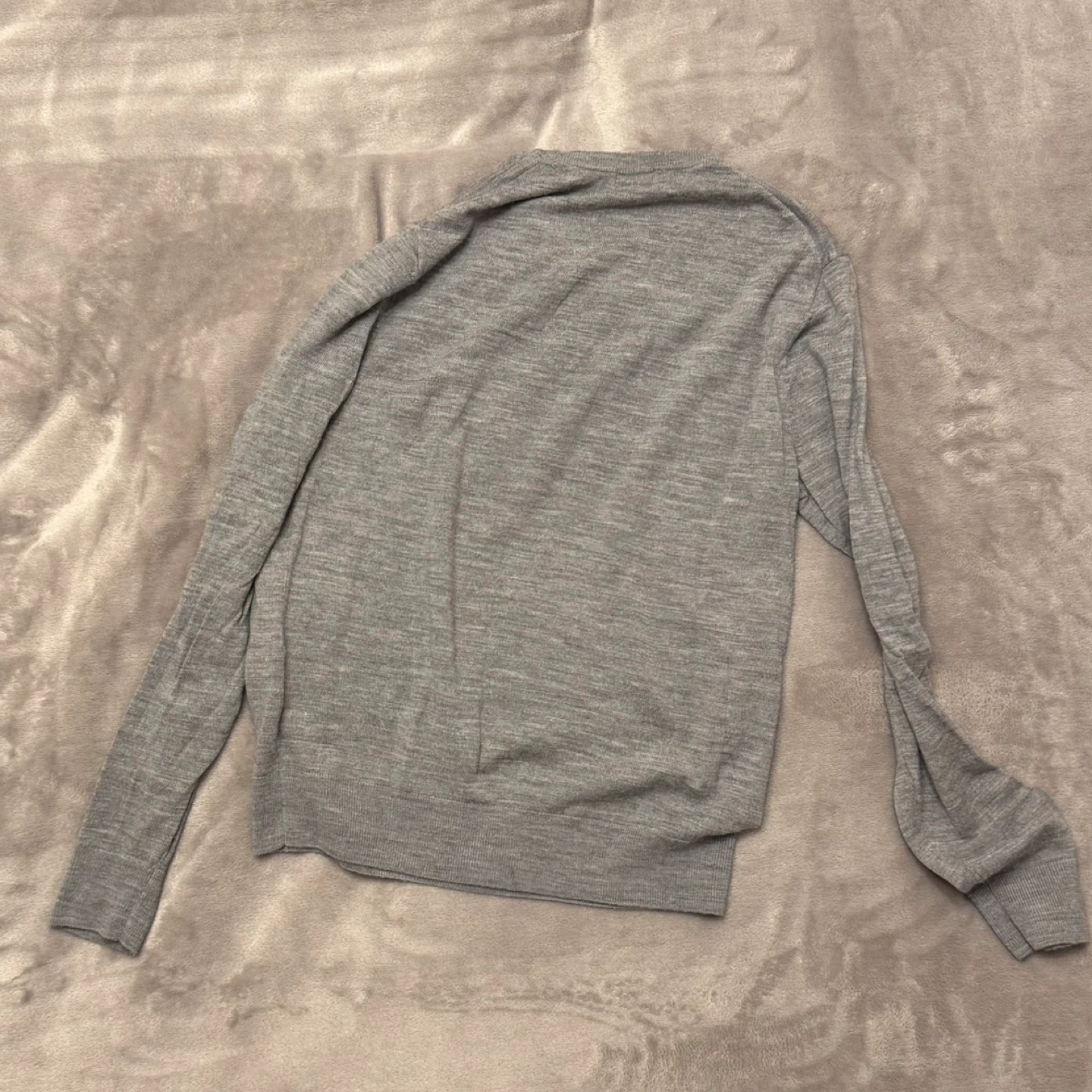 Uniqlo Grey Crew Neck Sweater - Size S - photo 3