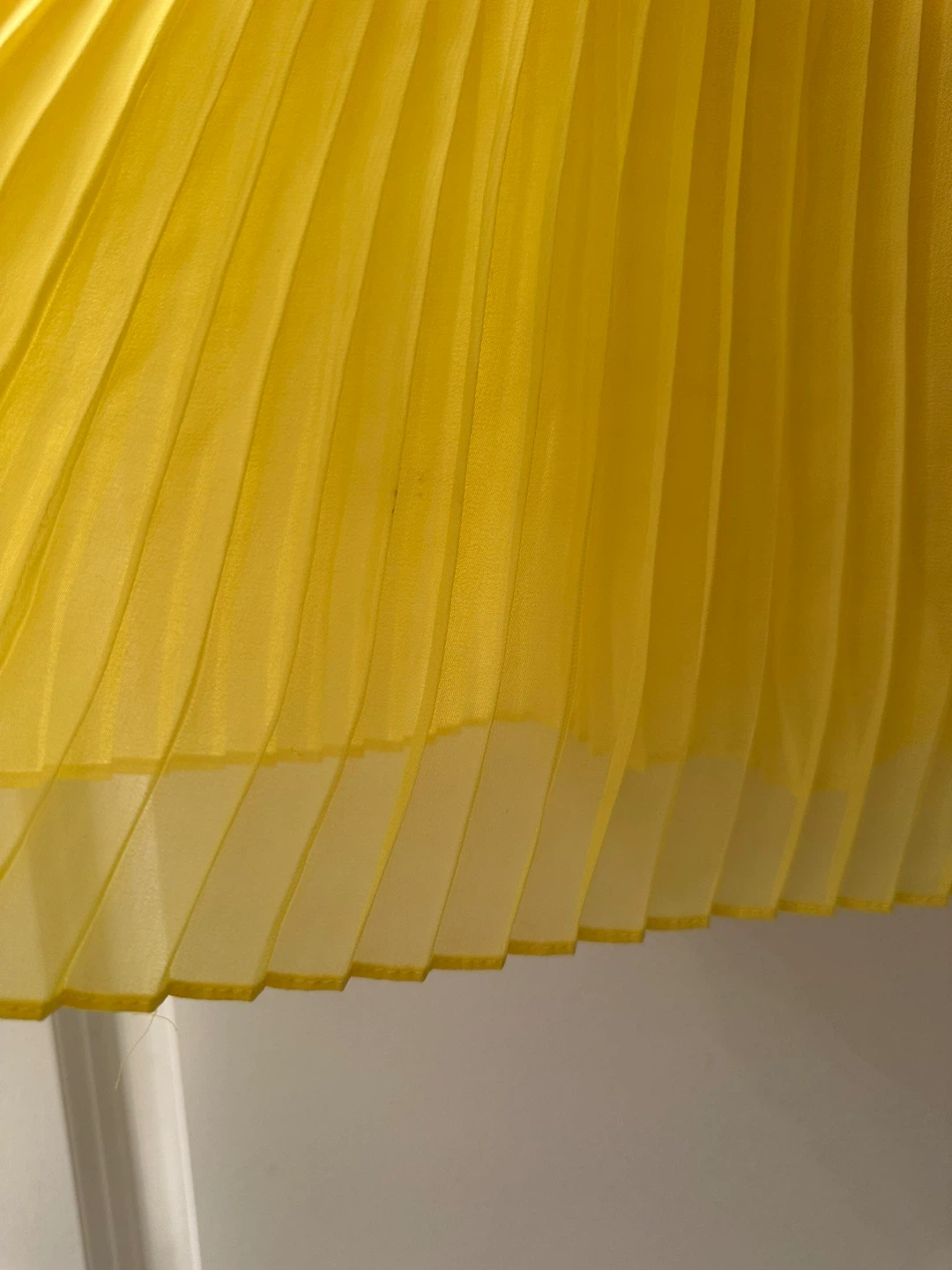 ZARA Yellow Pleated Tank Top - photo 5
