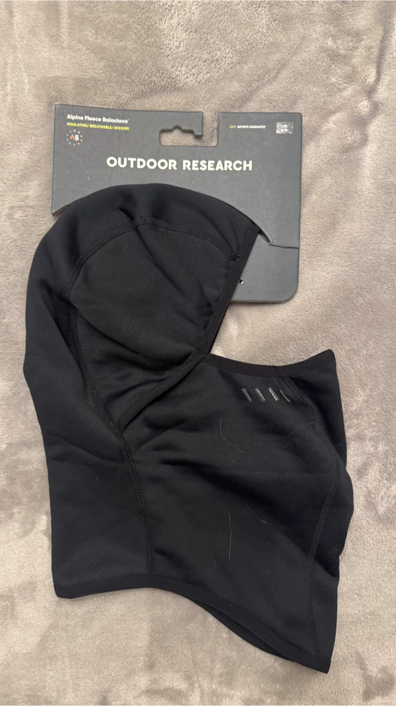 Outdoor Research Alpine Fleece Balaclava - Black