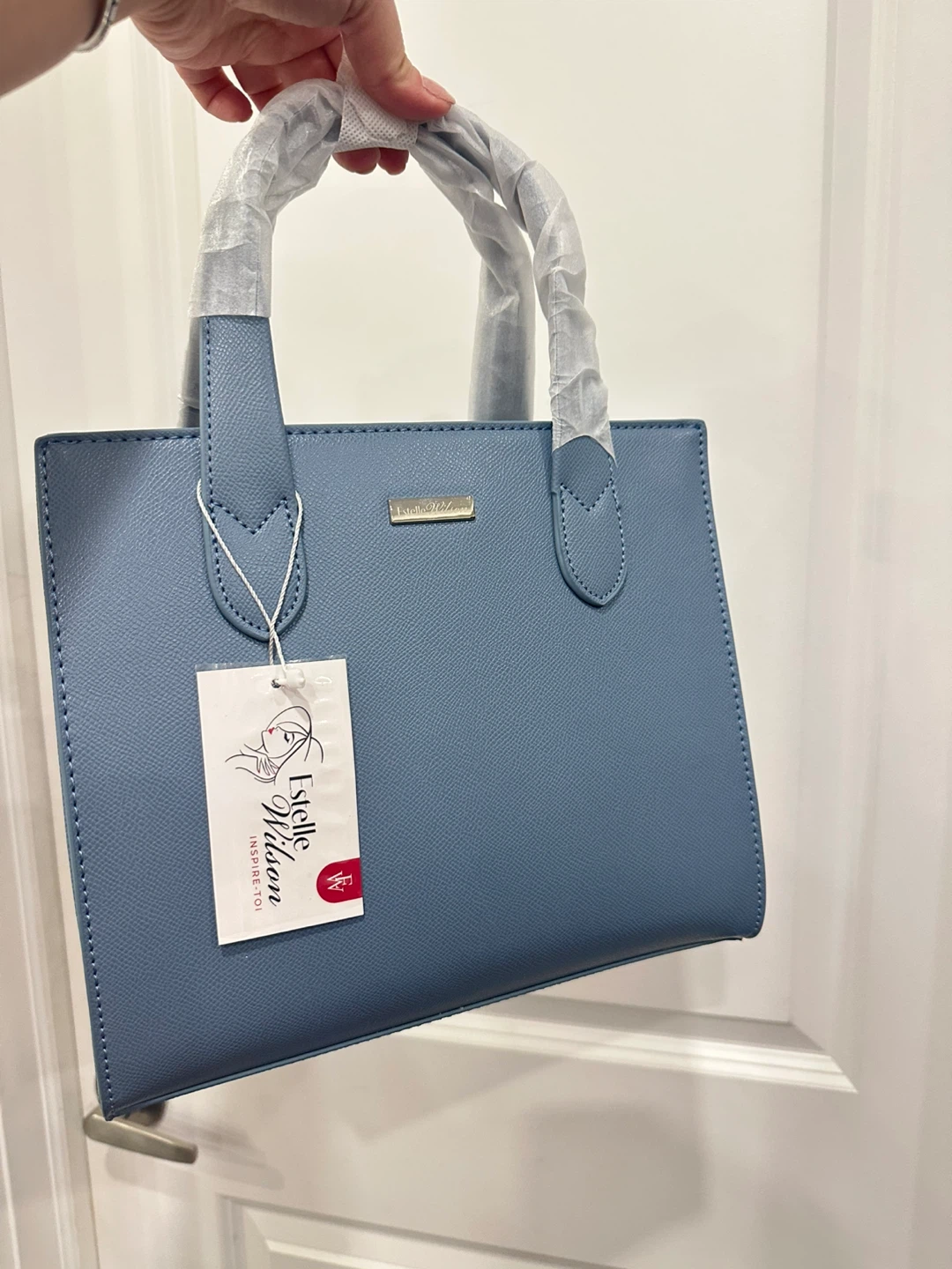 New Estelle Wilson Blue Handbag