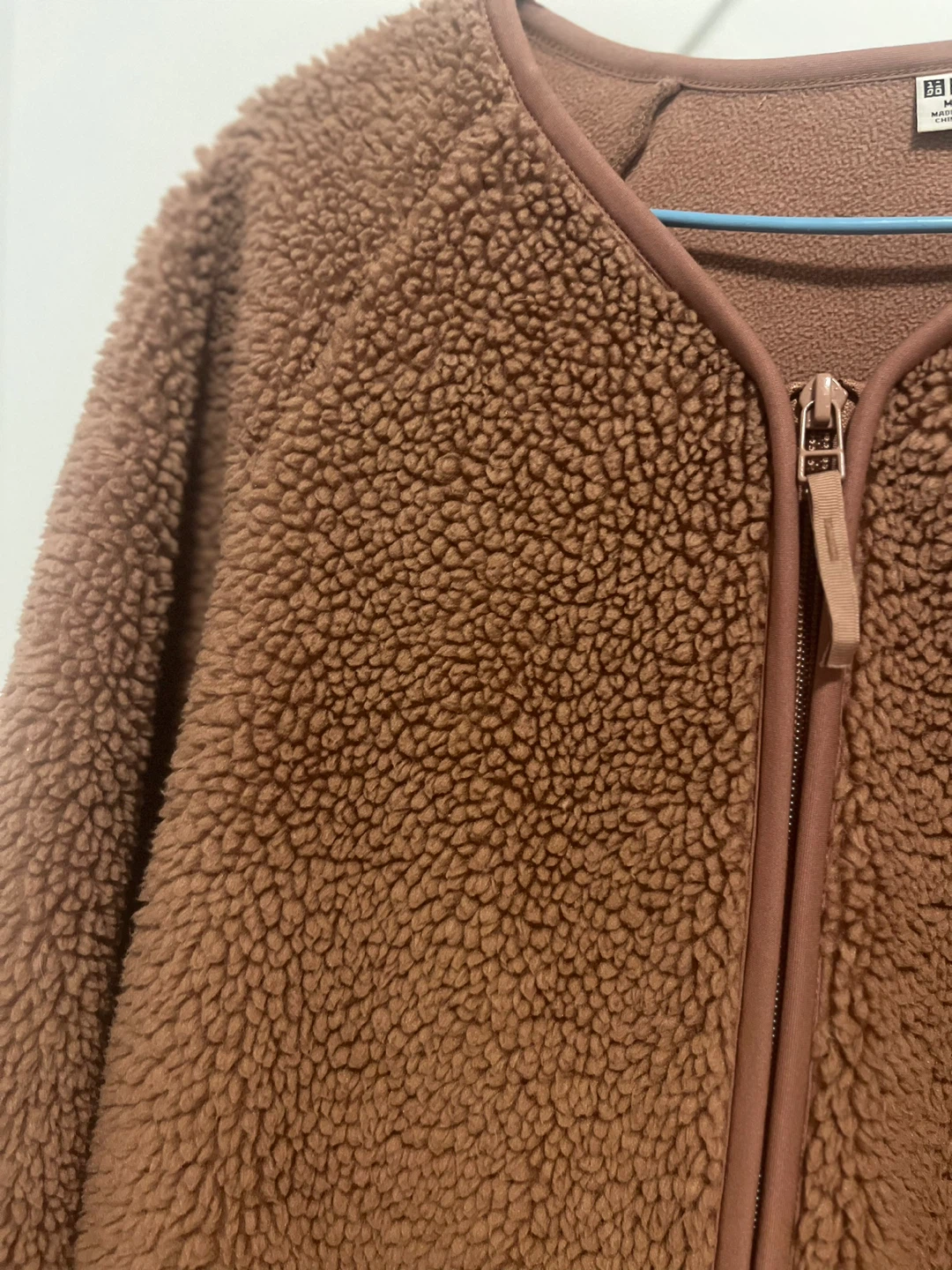 ‼️Uniqlo Fluffy Yarn Fleece Full-Zip Jacket - Size M - photo 2