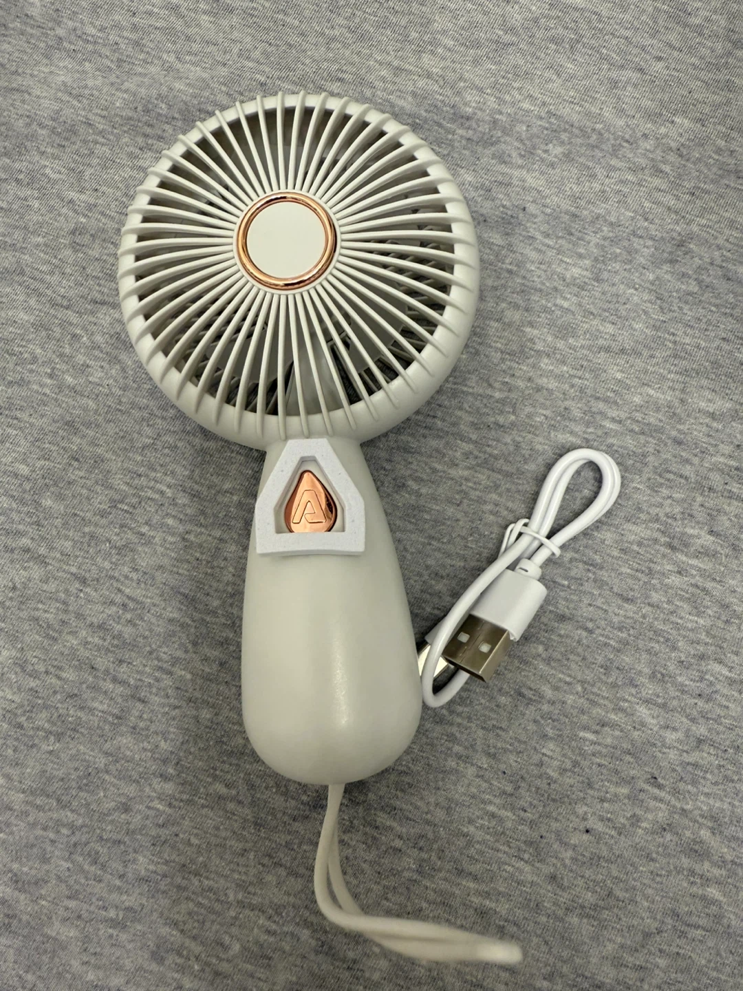 Portable Handheld Mini Fan - White