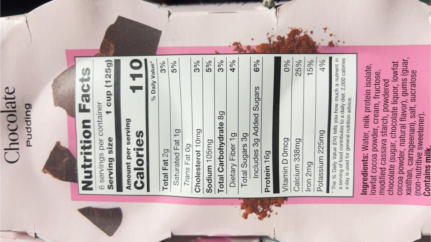 FREE FREE FREE Ideal Protein Chocolate Pudding - Exp 2025 - photo 2